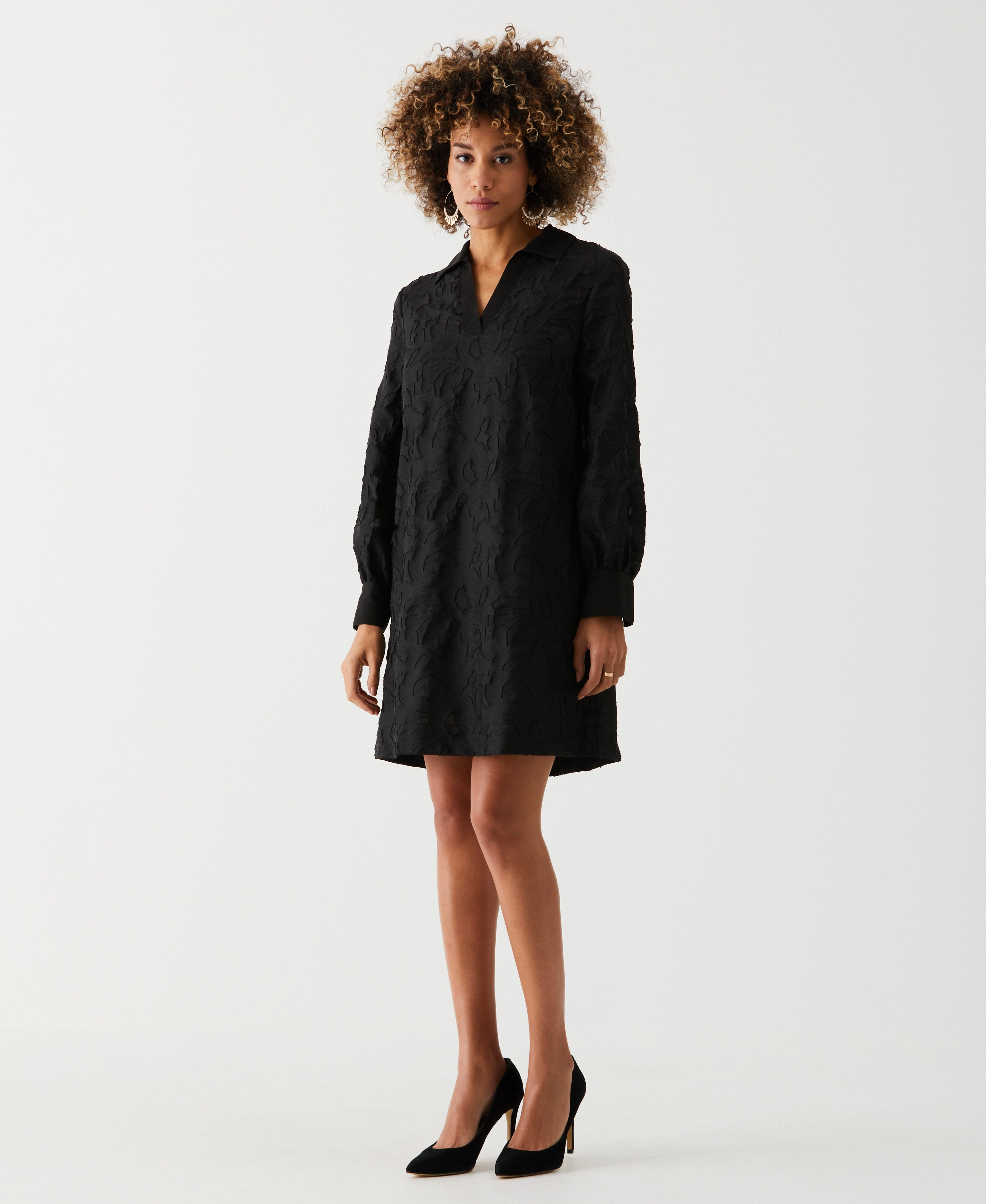 Clip Organza A-Line Dress Transitional-Wear Light Outfit