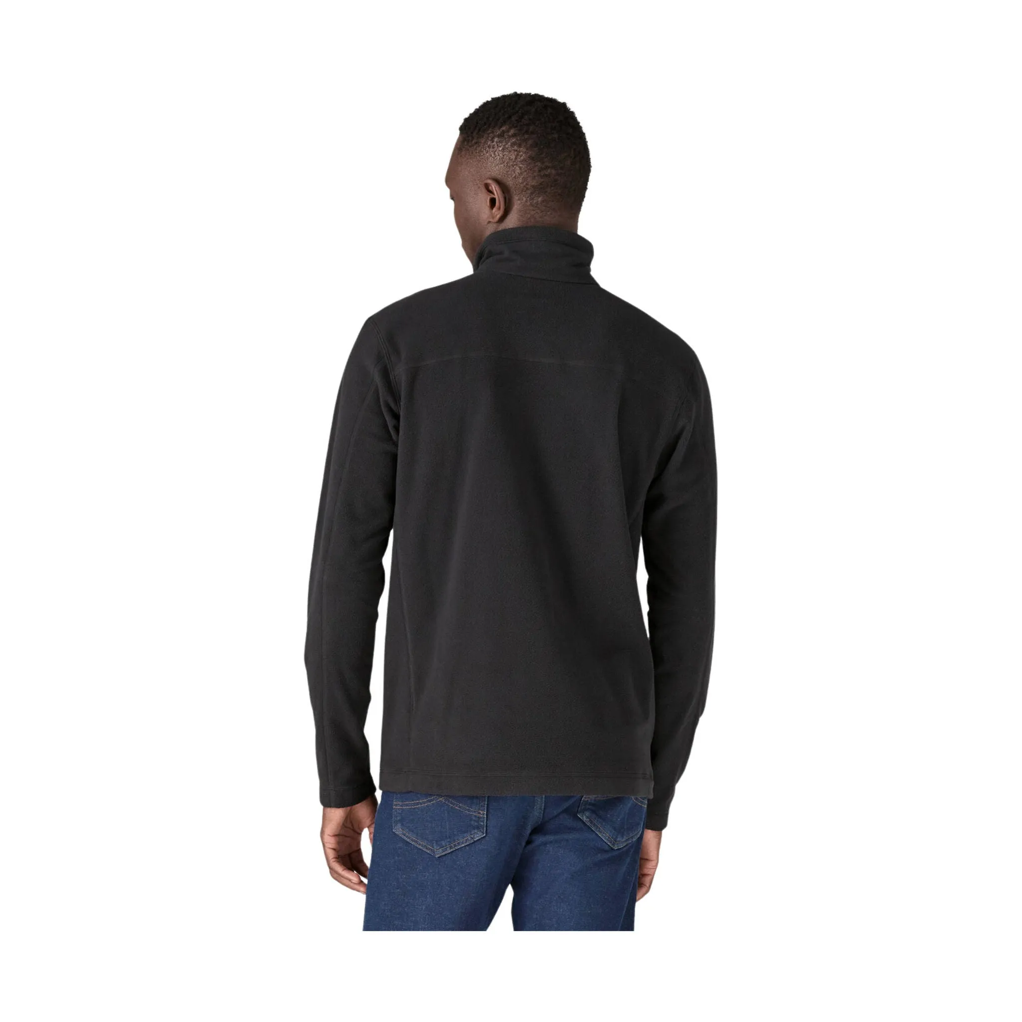 Anti Static Treatment Patagonia Men's Micro D Fleece Pullover - Black
