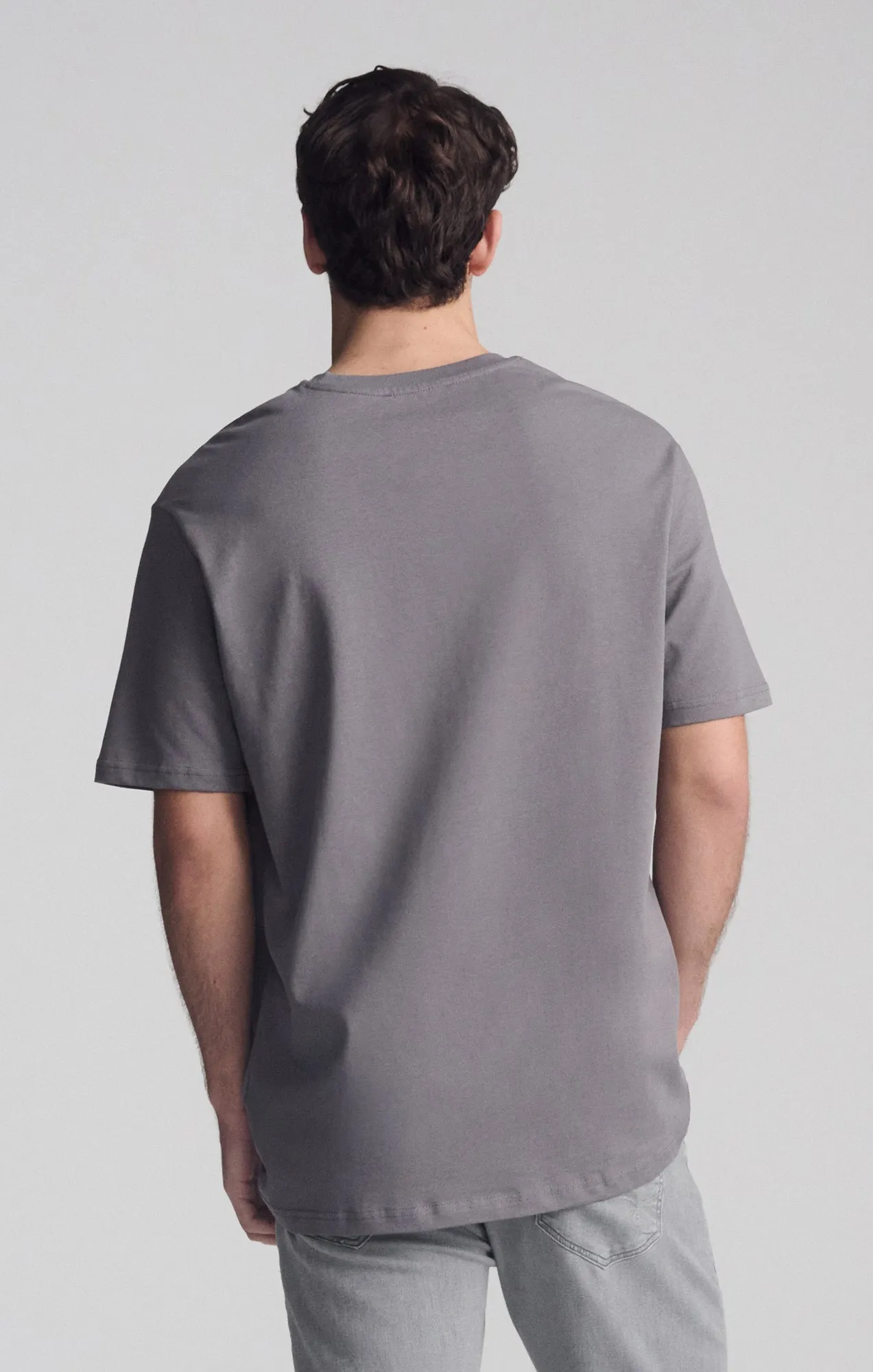 Soft Design Easy Wear SHORT SLEEVE CREW NECK T-SHIRT IN QUIET SHADE