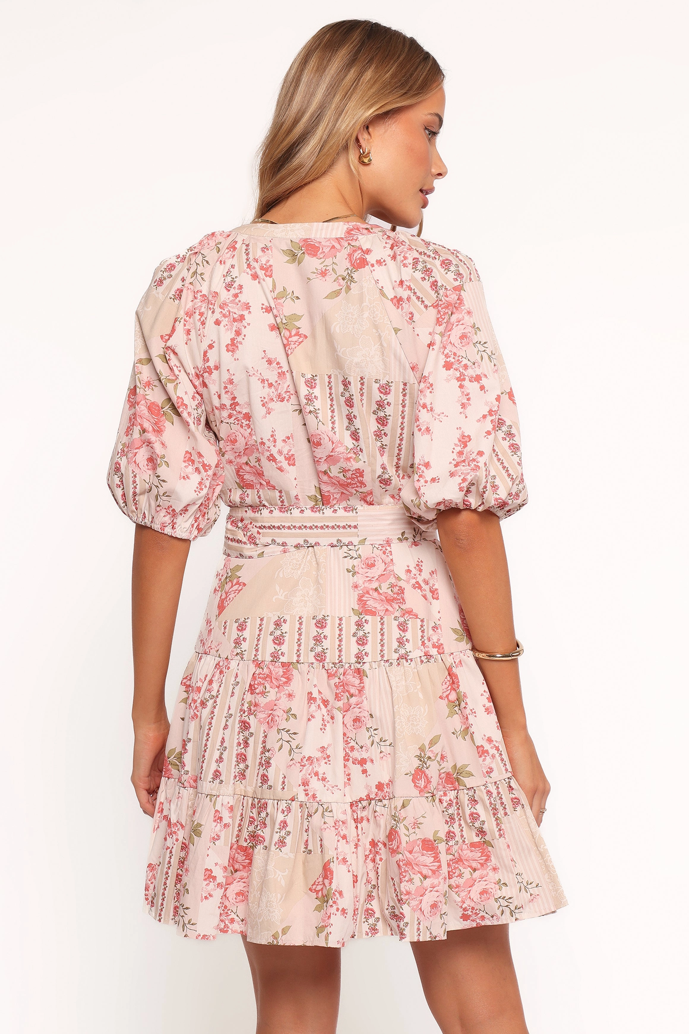 Sophisticated Design Columba Mini Dress - Soft Camellia