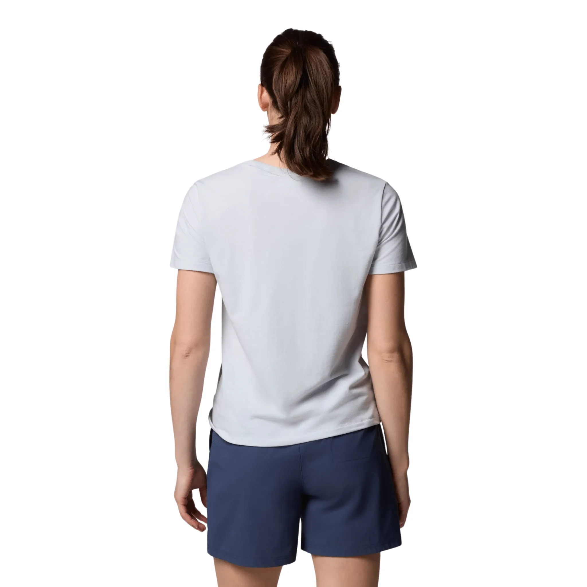 Tailored Silhouette Columbia Women's Sun Trek Short Sleeve II Shirt - Cirrus Grey