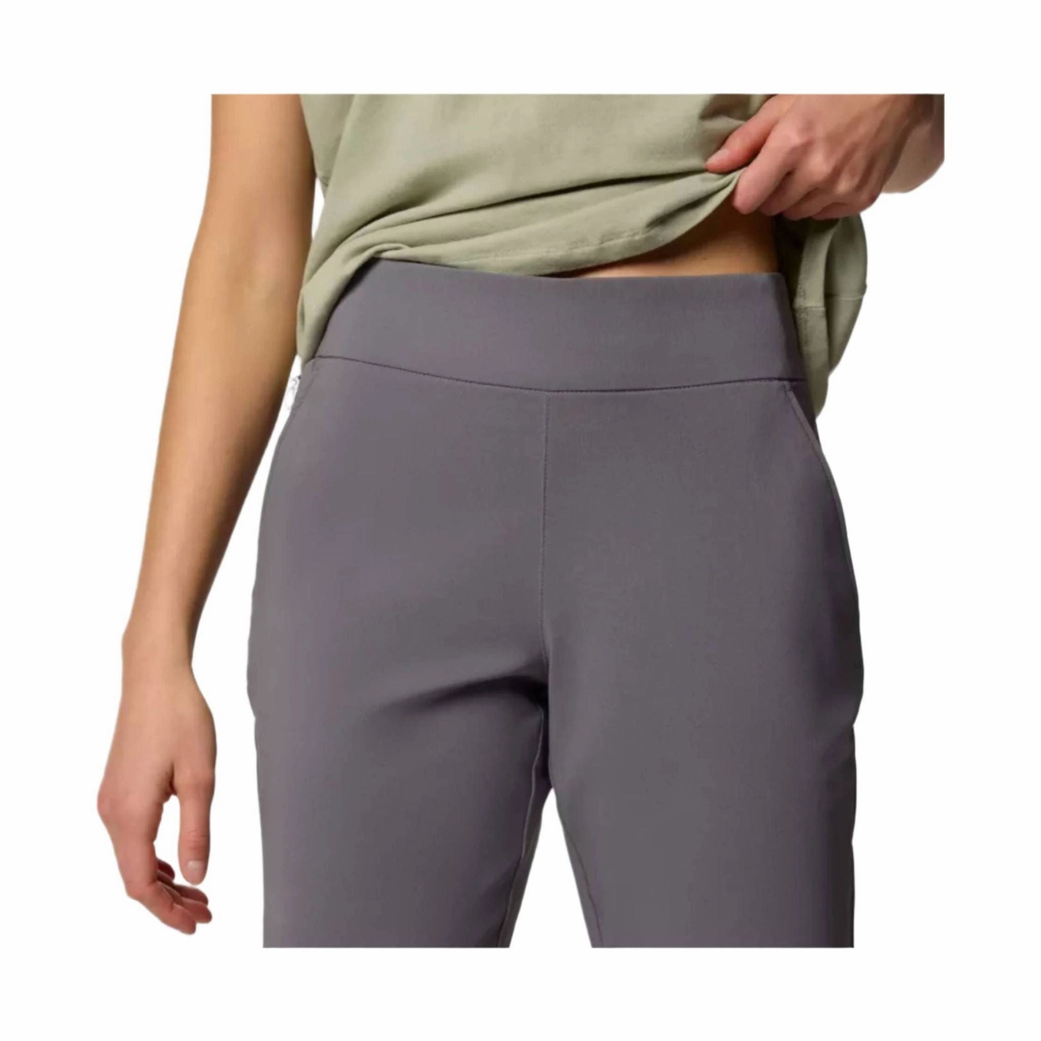 Adjustable Drawcord Everyday Must-have Columbia Women's All Seasons Capri Pants - City Grey