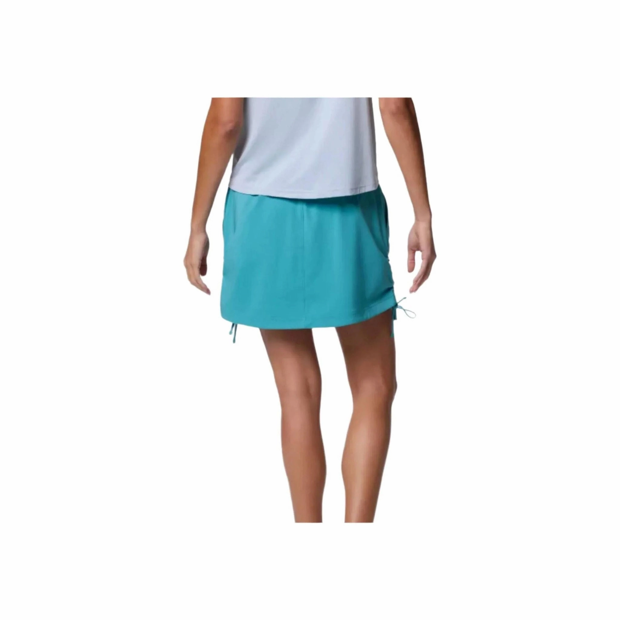 Columbia Women's All Seasons Ruched Skort - Teal Easy Comfort