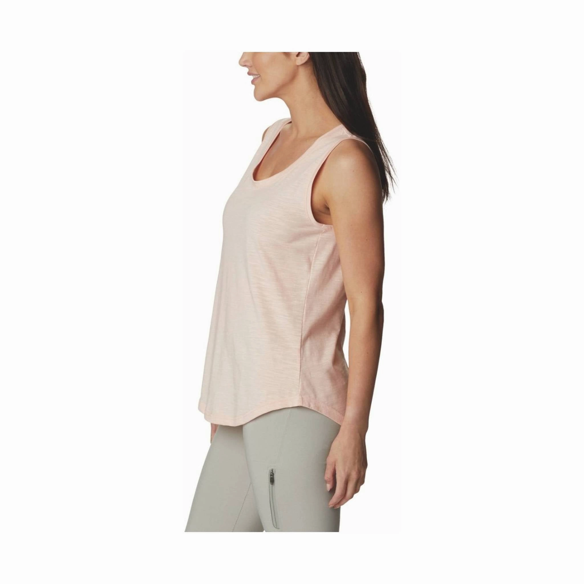Microfiber texture Comfortable Wear Columbia Women's Cades Cape Tank - Peach Blossom