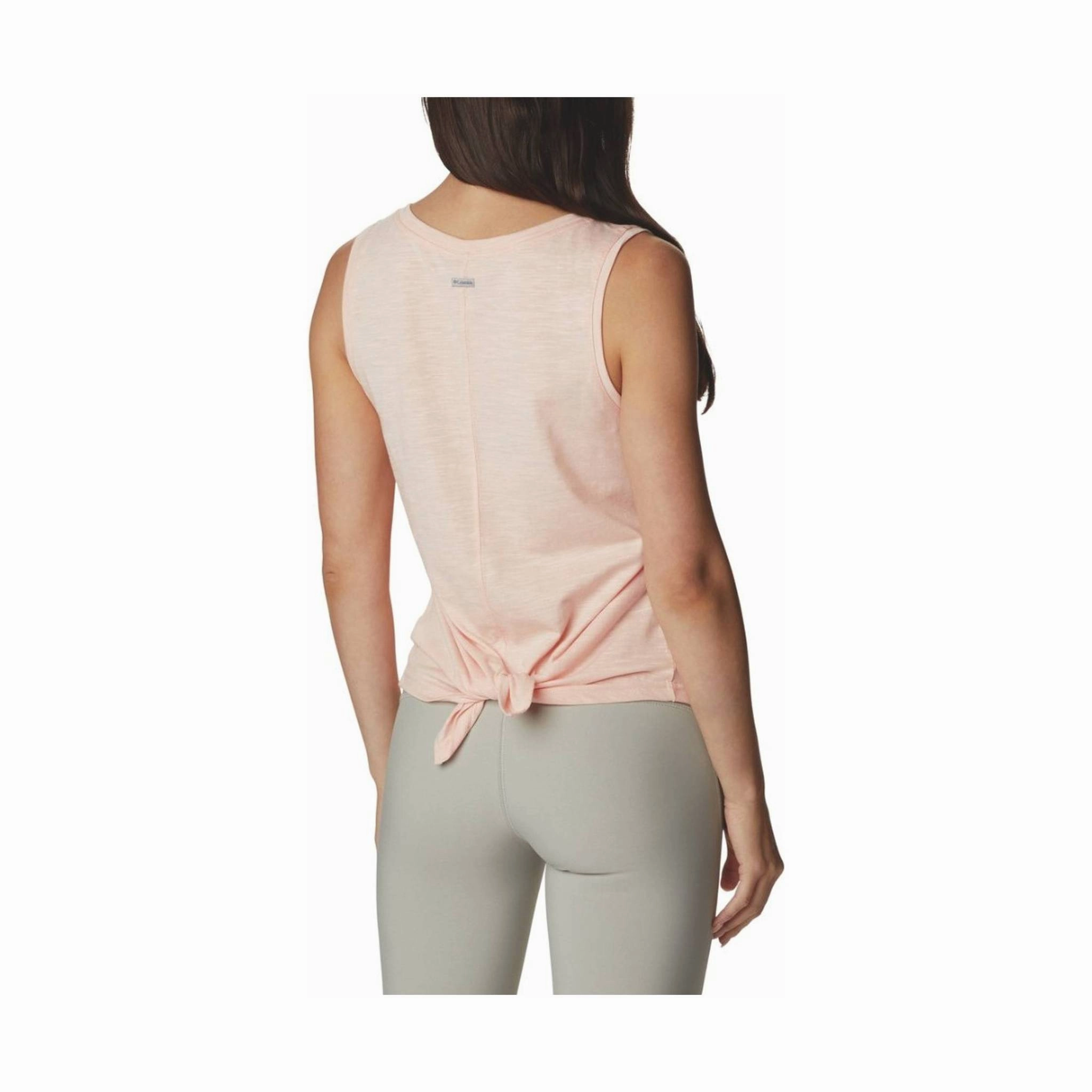 MicroPerforated Details Adaptive Temperature Control Columbia Women's Cades Cape Tank - Peach Blossom