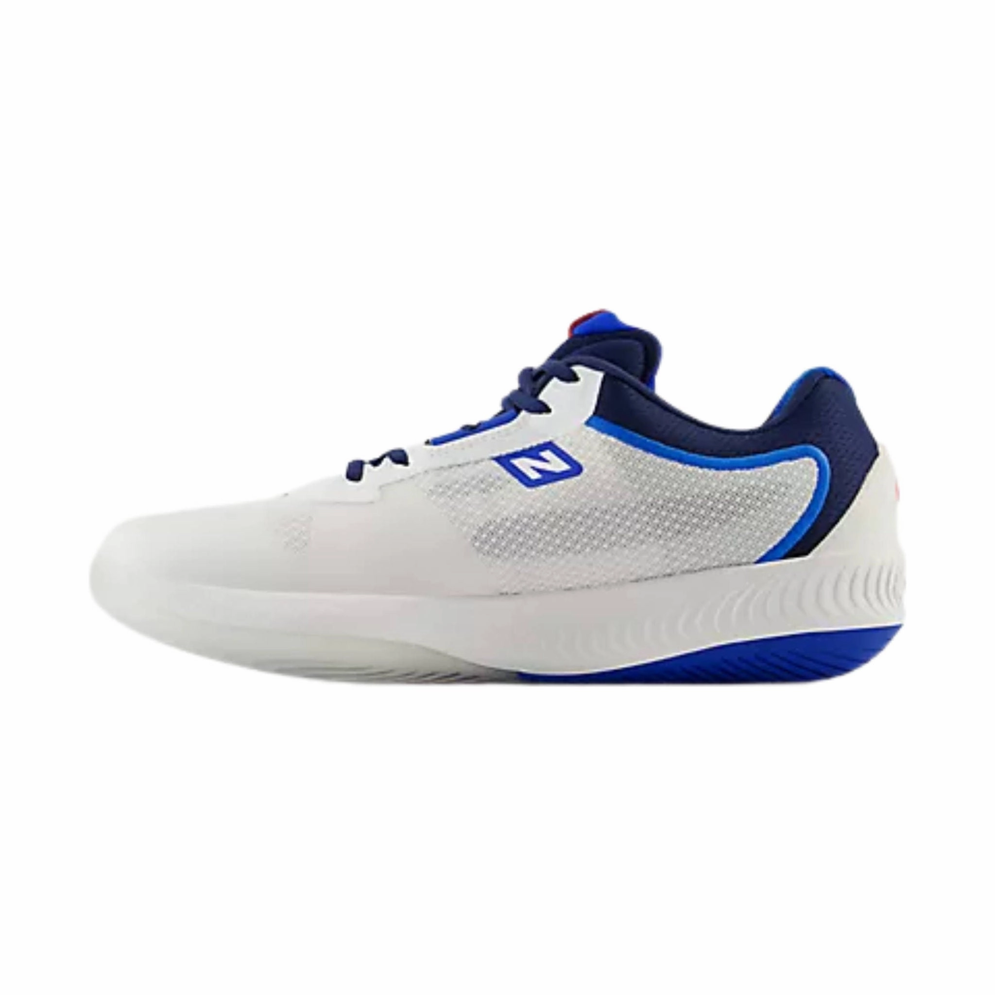 Good Grip New Balance Men's FuelCell 996v6 Pickleball Tennis Shoes - White With Team Navy