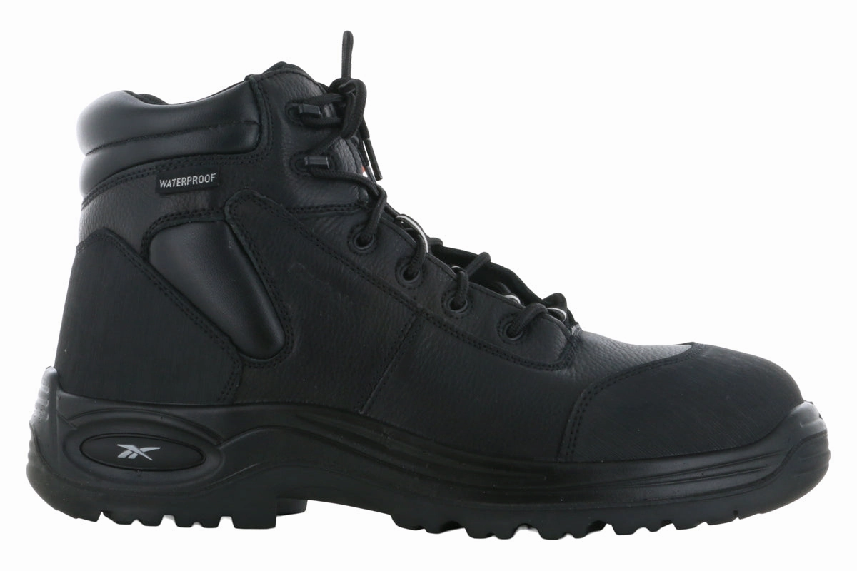 Reebok Composite Toe Waterproof Boot Black Padded Interior Rural Traveler