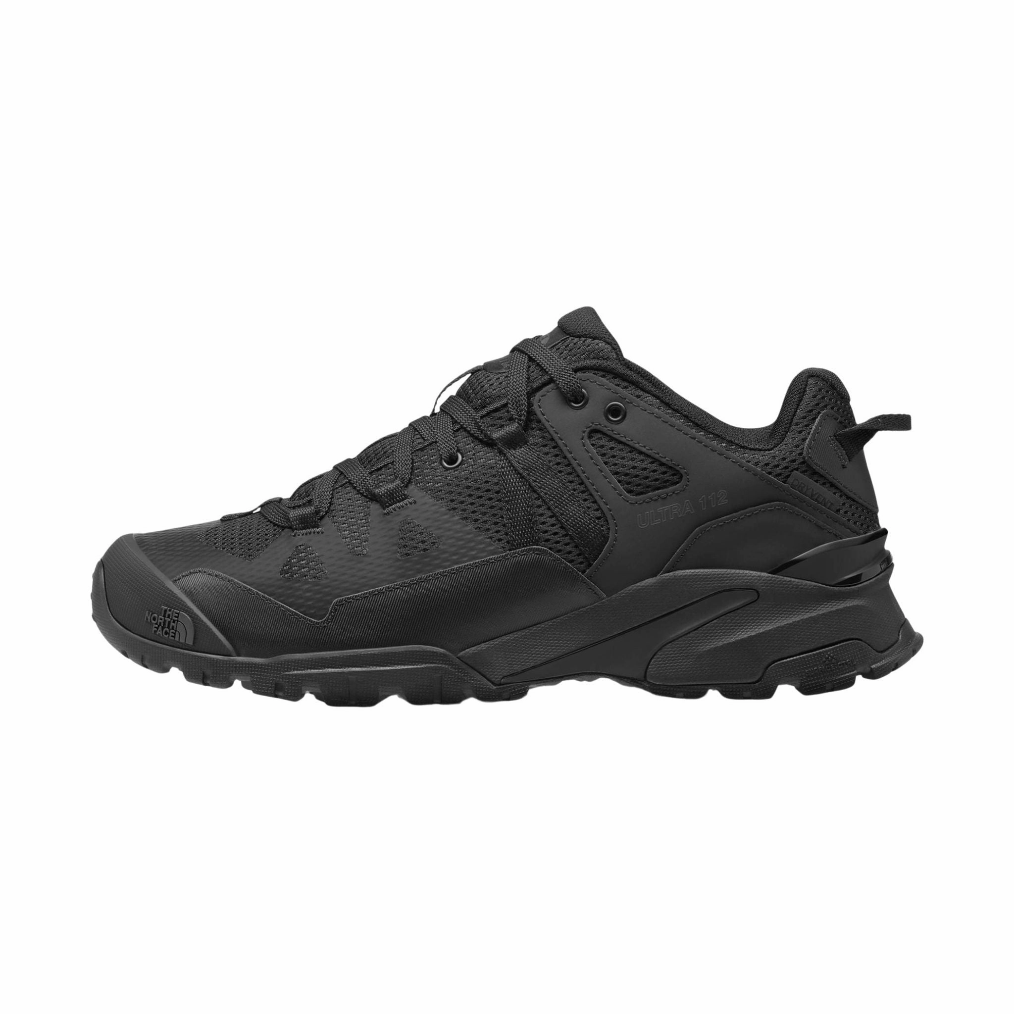 The North Face Men's Ultra 112 Waterproof Shoes - TNF Black Impact Resistant Frame Energy Returning Sole