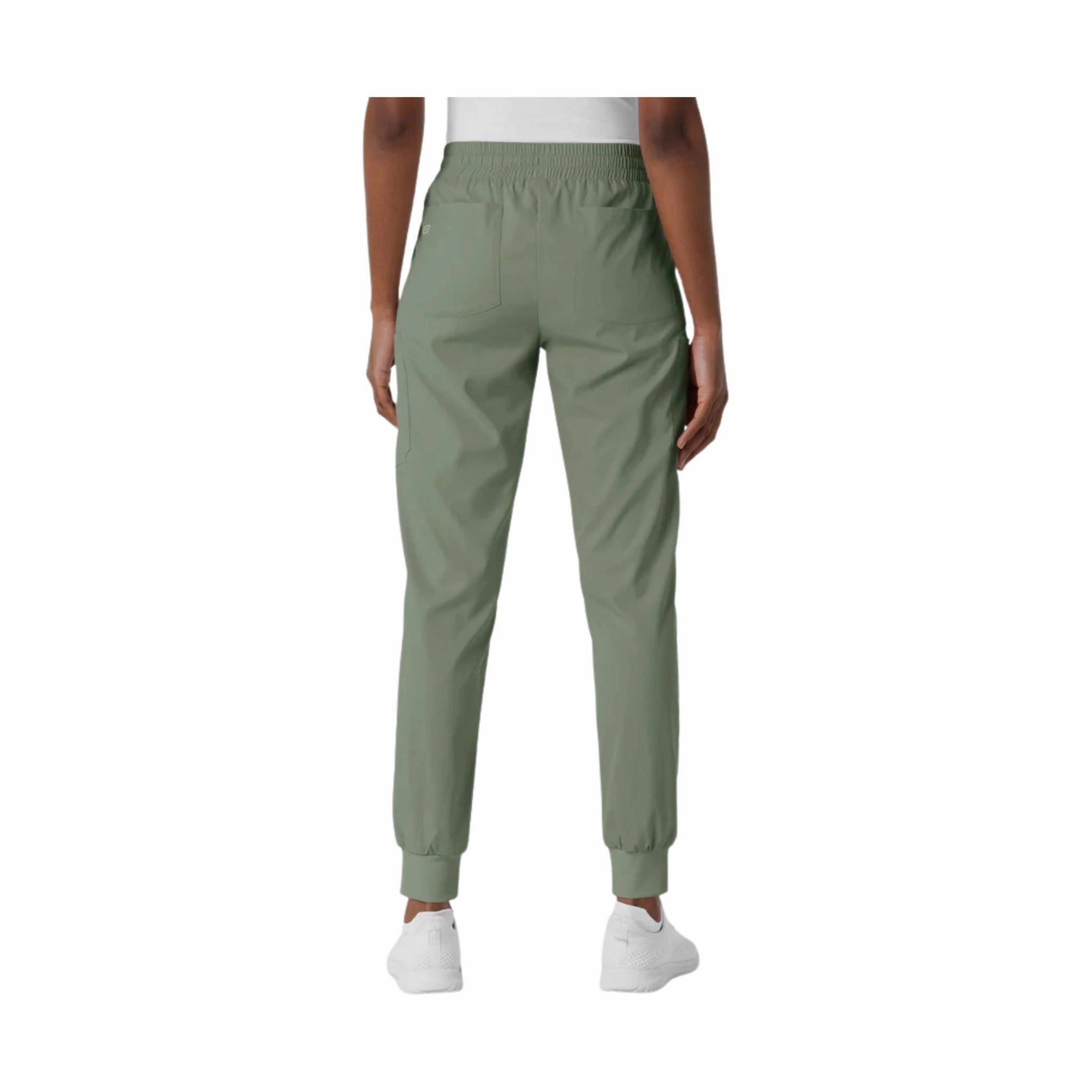 Weekend Comfort OdorResistantFinish Wink Women's Boundless Jogger Scrub Pant - Sage Heather