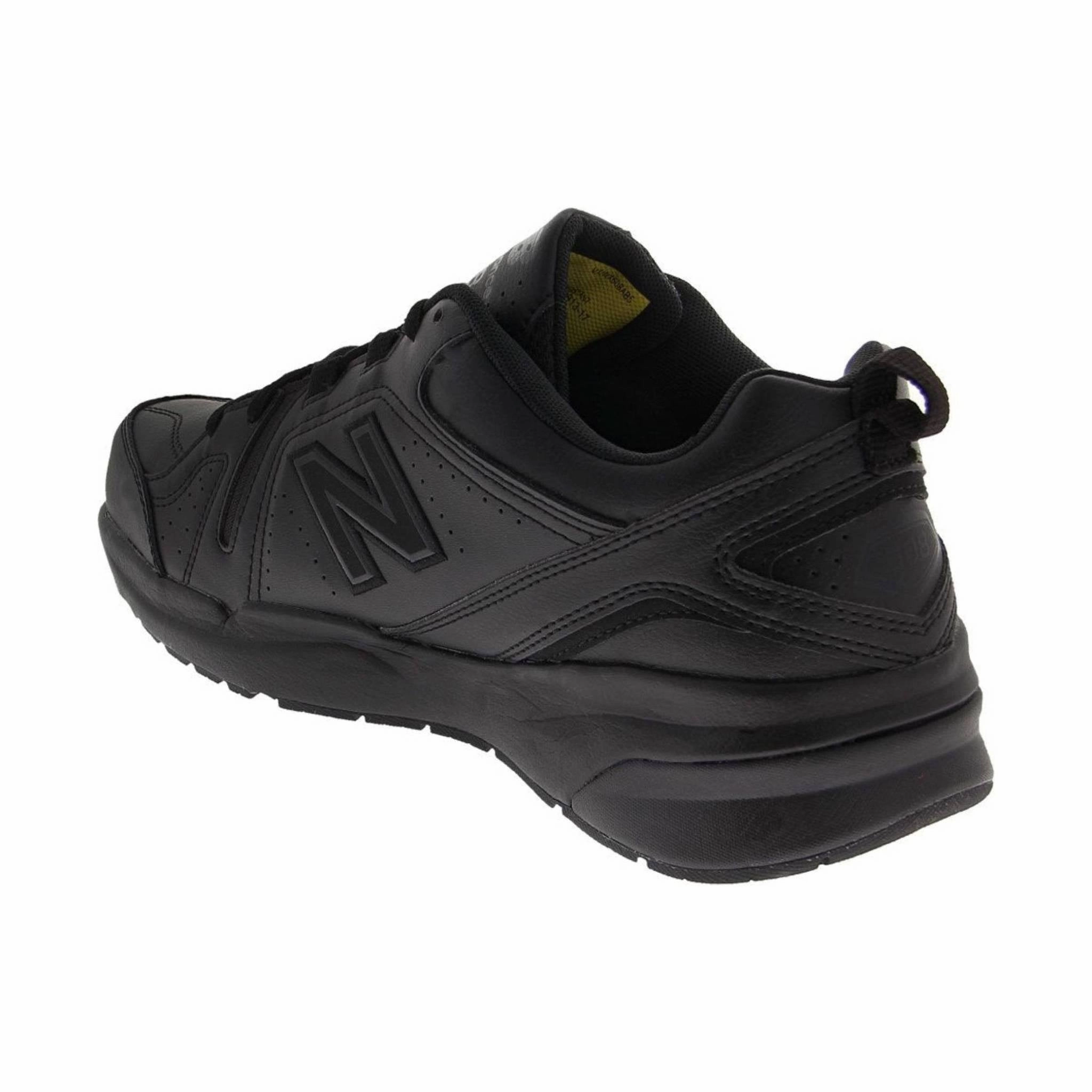 New Balance Men's 608v5 Training Shoes - Black Blown Rubber Outsole