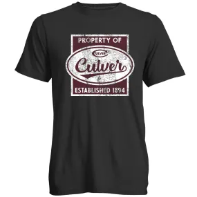 Culver Vintage Go To Tee - Black Heather Soft and Stylish MoistureWicking Technology