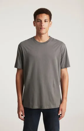 BASIC SHORT SLEEVE T-SHIRT IN LAVE SMOKE COMFORT TemperatureControl Fabric