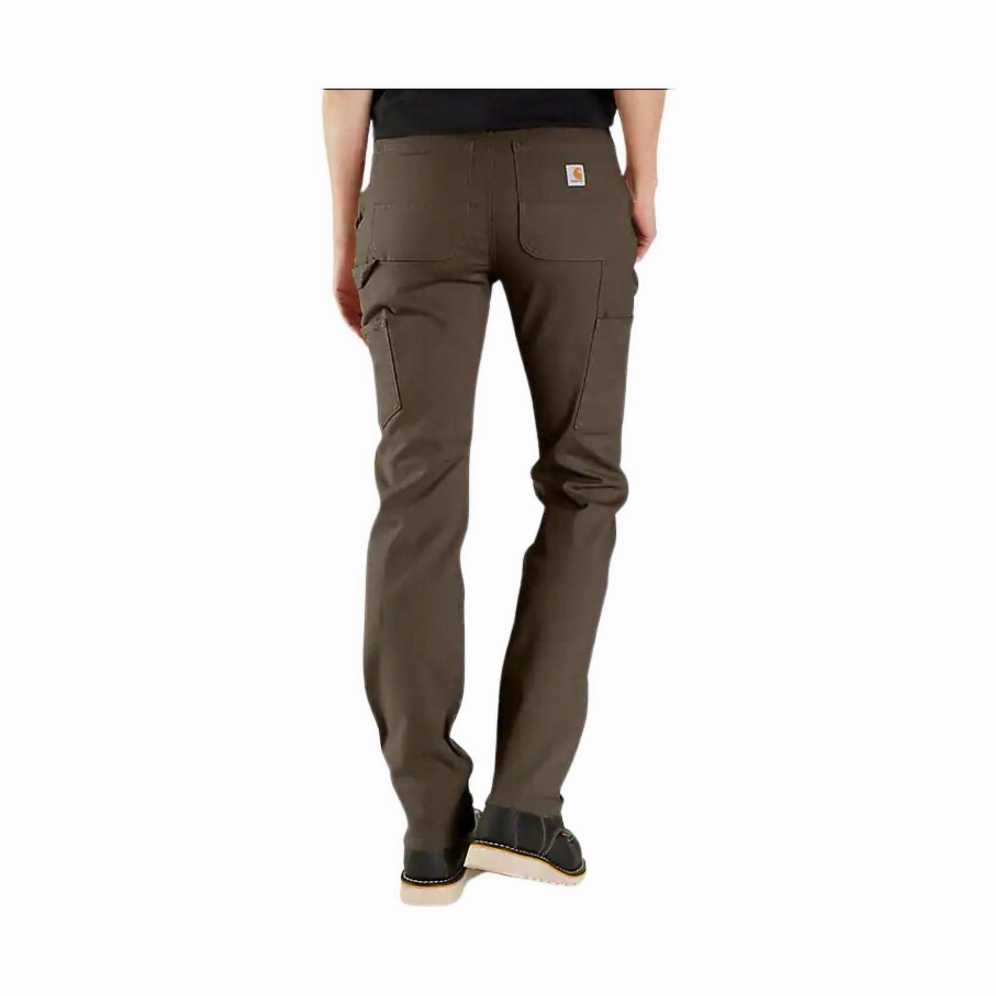 Carhartt Women's Rugged Relaxed Fit Canvas Work Pant - Tarmac OdorResistant