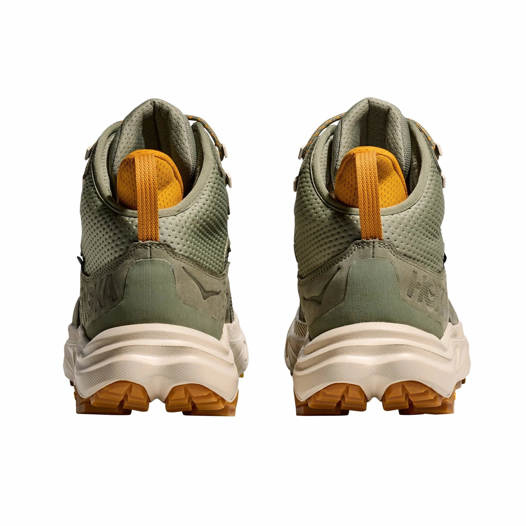 HeelCushion Cushioned ride HOKA Men's Anacapa 2 Mid GTX Hiking Shoes - Sea Moss/Oatmilk