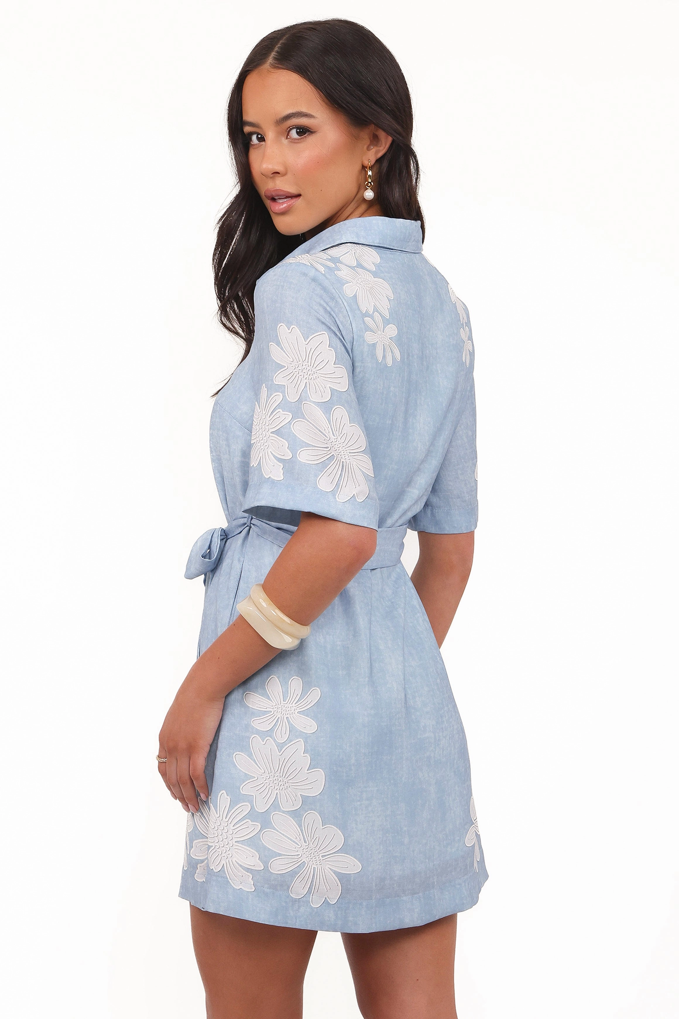relaxed shape Perfect Fit Look Connie Mini Dress - Blue