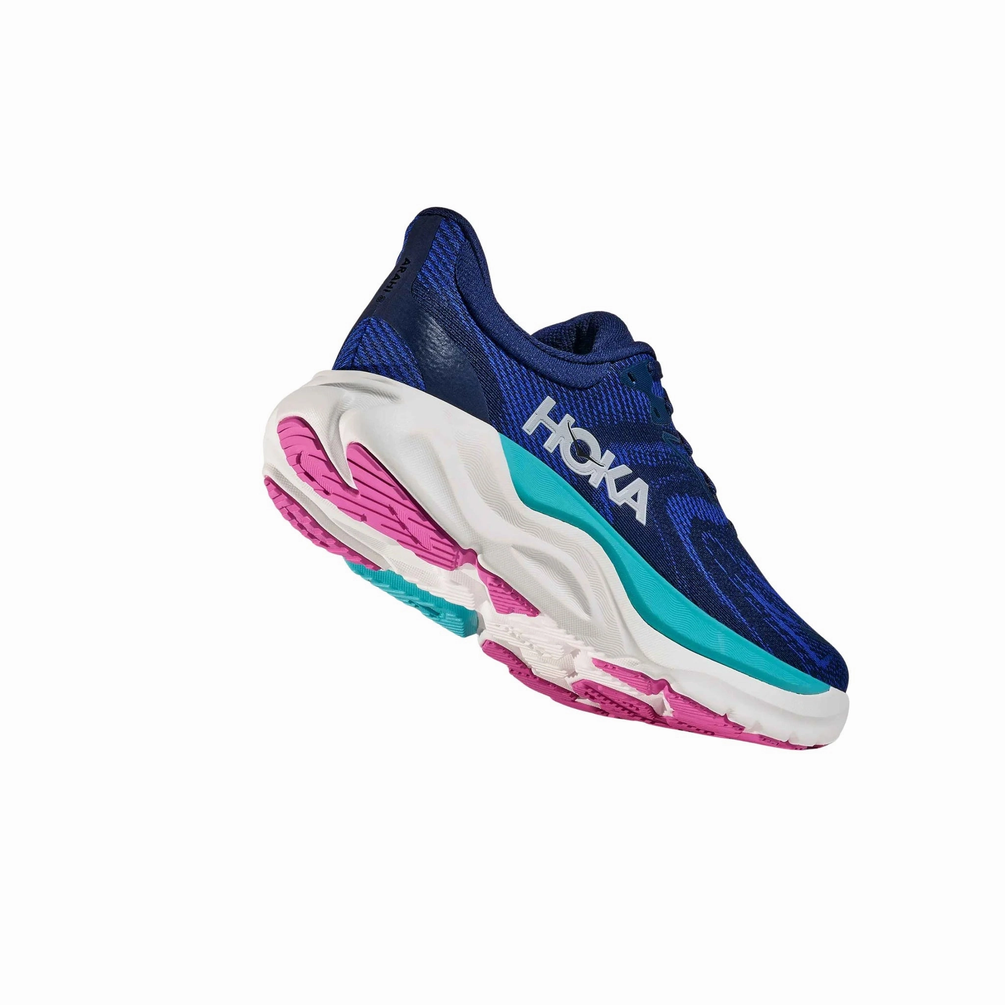 HOKA Women's Arahi 8 Everyday Running Shoes - Midnight Blue / Ultramarine Light Touch