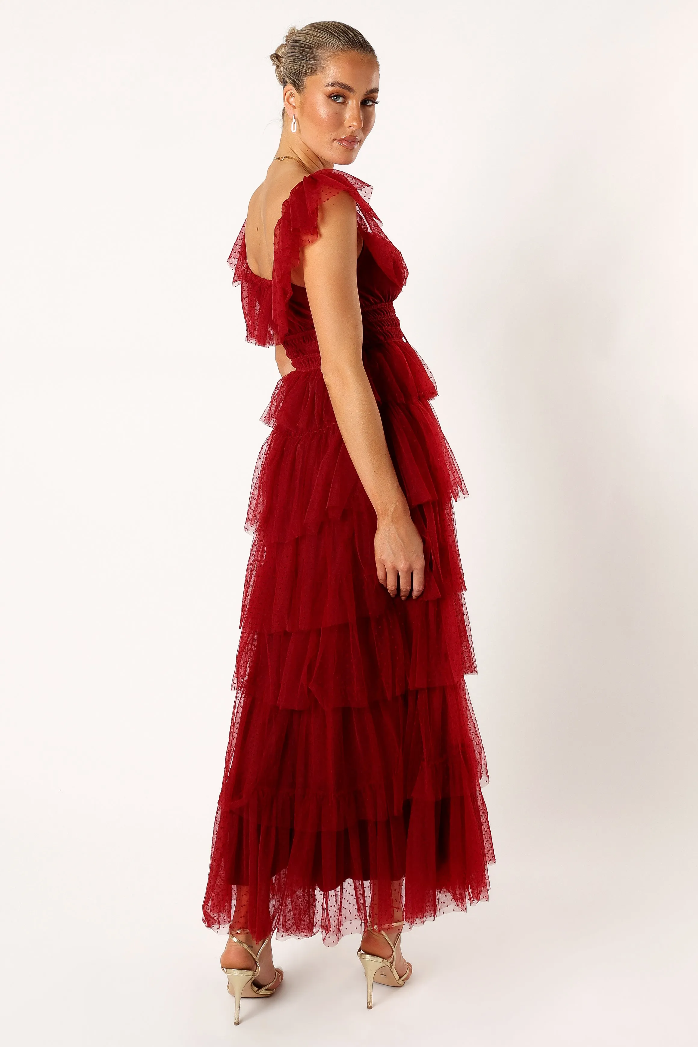 Belle Maxi Dress - Burgundy Day Glow Street Ready