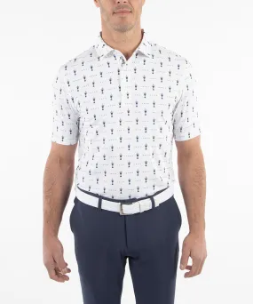 Performance Jersey 1923 Trophy Print Polo Shirt Classic Vibe