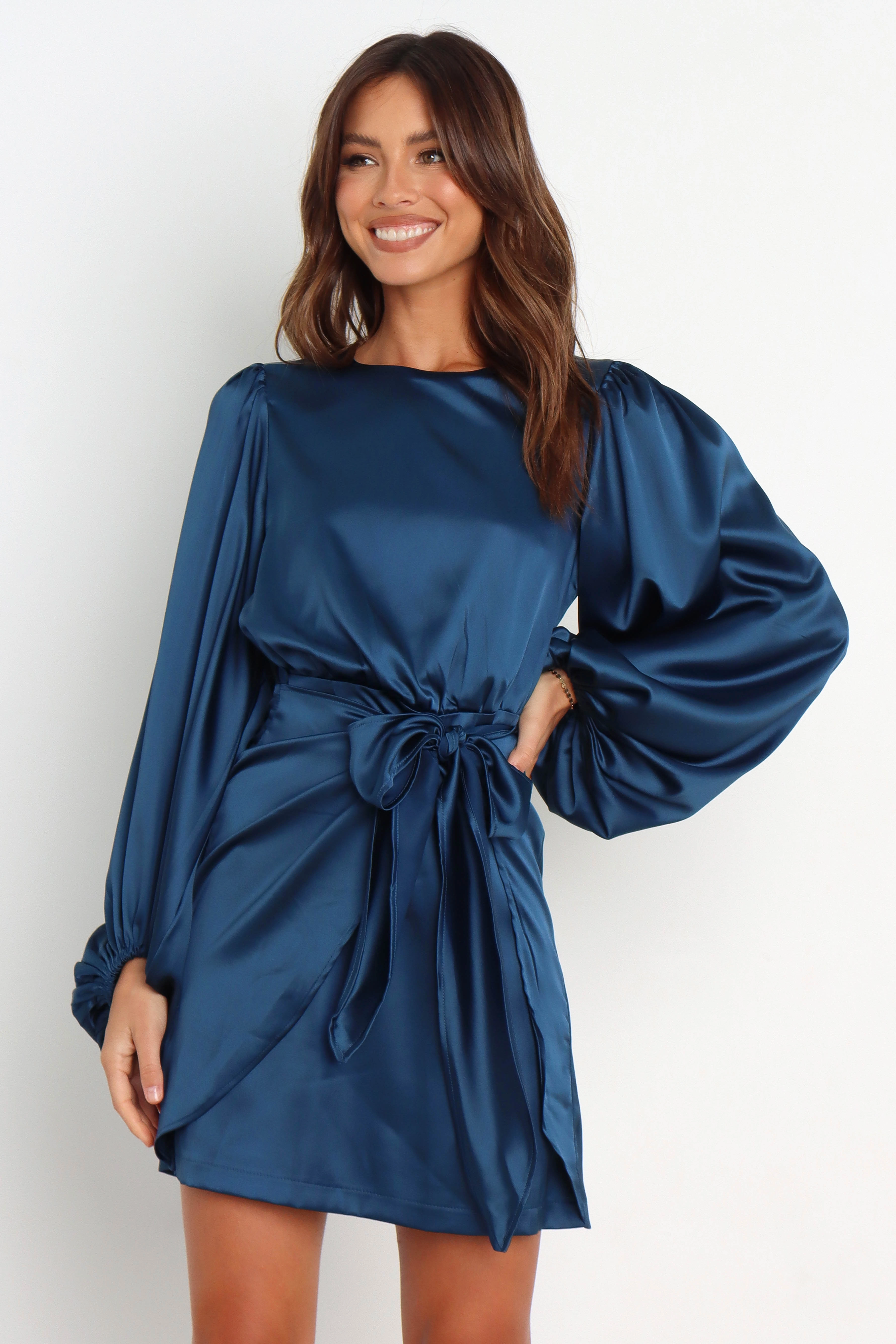 Perfect Length Opal Dress - Navy
