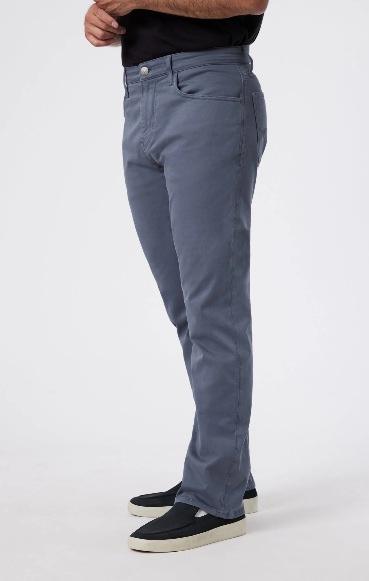 ZACH STRAIGHT LEG IN INDIGO CASUAL TWILL Essential Wearable Neutral Style