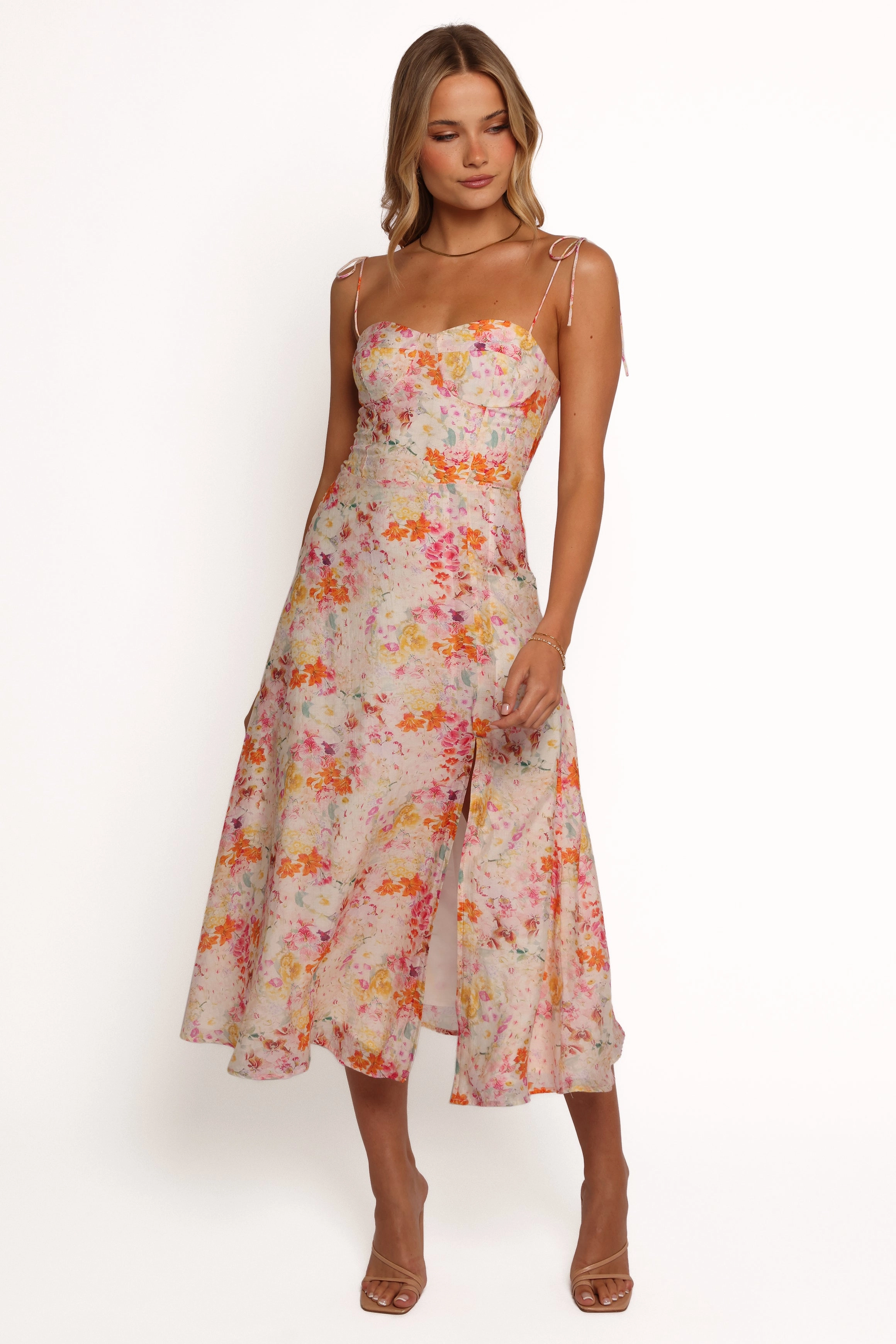 Cordelia Midi Dress - Floral Sophisticated Fit