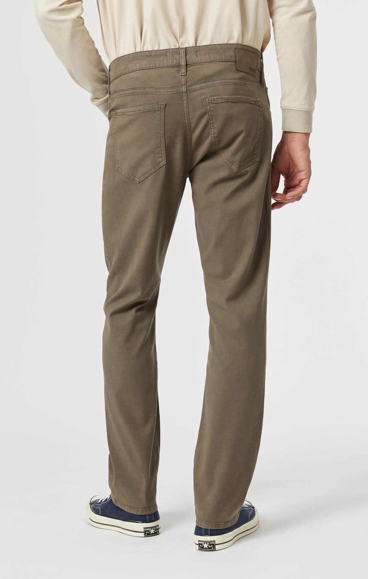 MARCUS SLIM STRAIGHT LEG IN CANTEEN LUXE TWILL hypoallergenic material