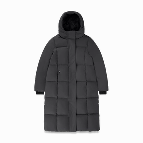 Teflon Finish Cozy Fit Millie Women's Long Puffer Jacket