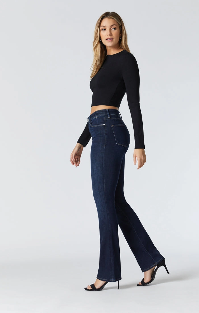 Active Outfit Comfortable Design Look MOLLY BOOTCUT IN DEEP SUPERSOFT