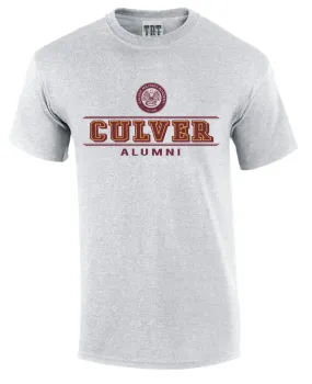 Culver Alumni Classic Short Sleeve Tee - Ash Comfortable and stylish Simple Wear