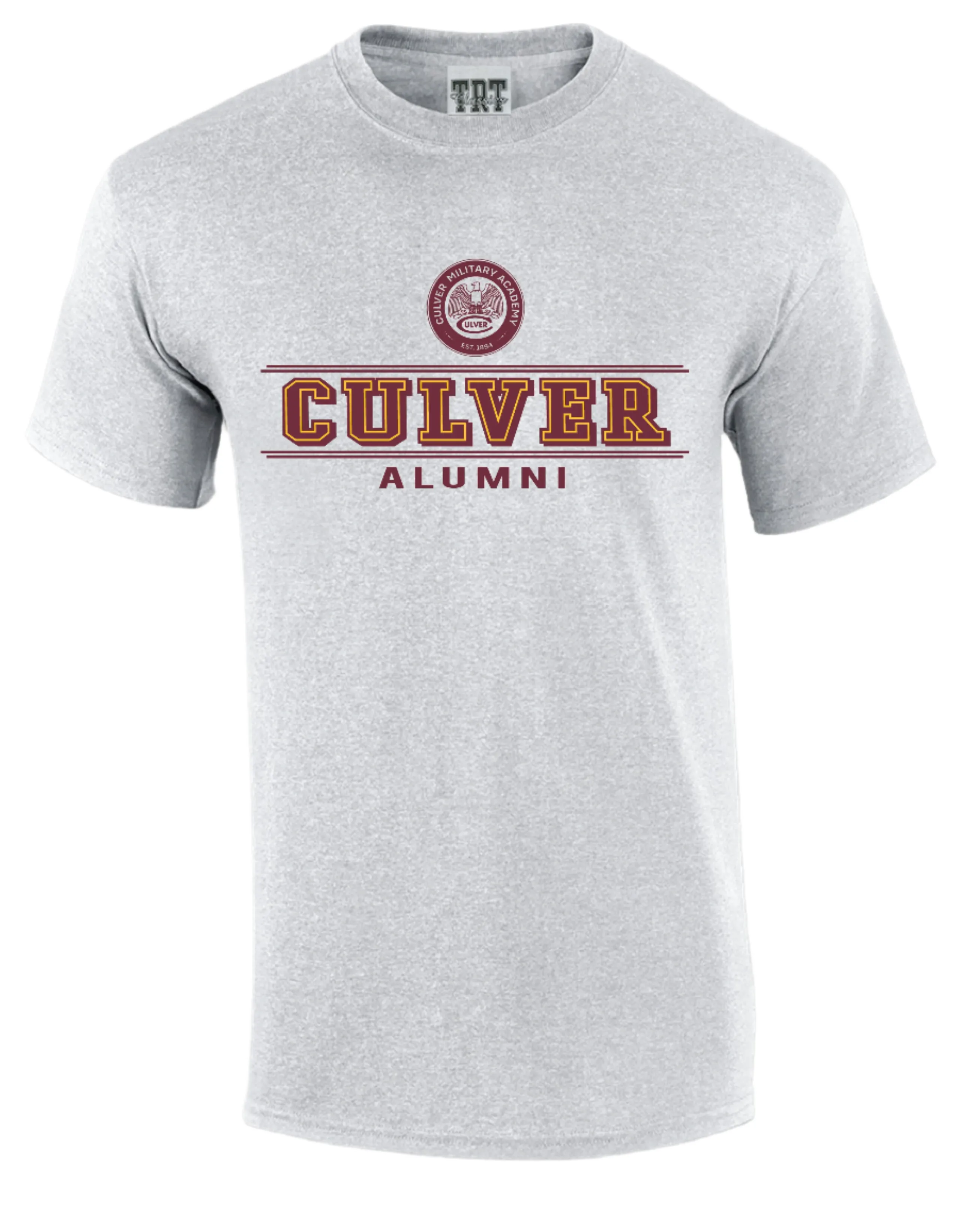 Culver Alumni Classic Short Sleeve Tee - Ash Light Fashion