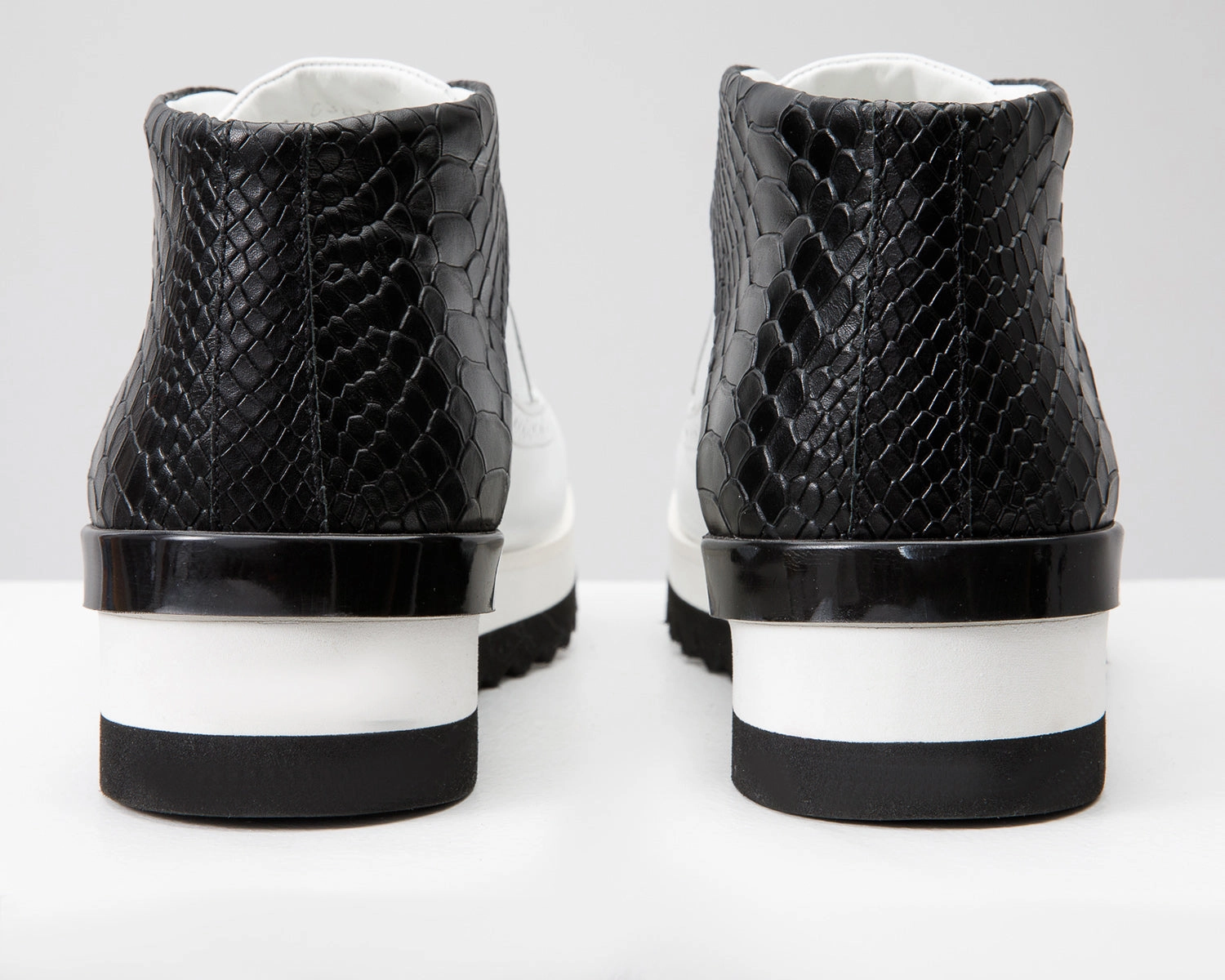 The Kagan White Wingtip Chukka Men Sneaker Boot Padded Ankle Durable Fabric