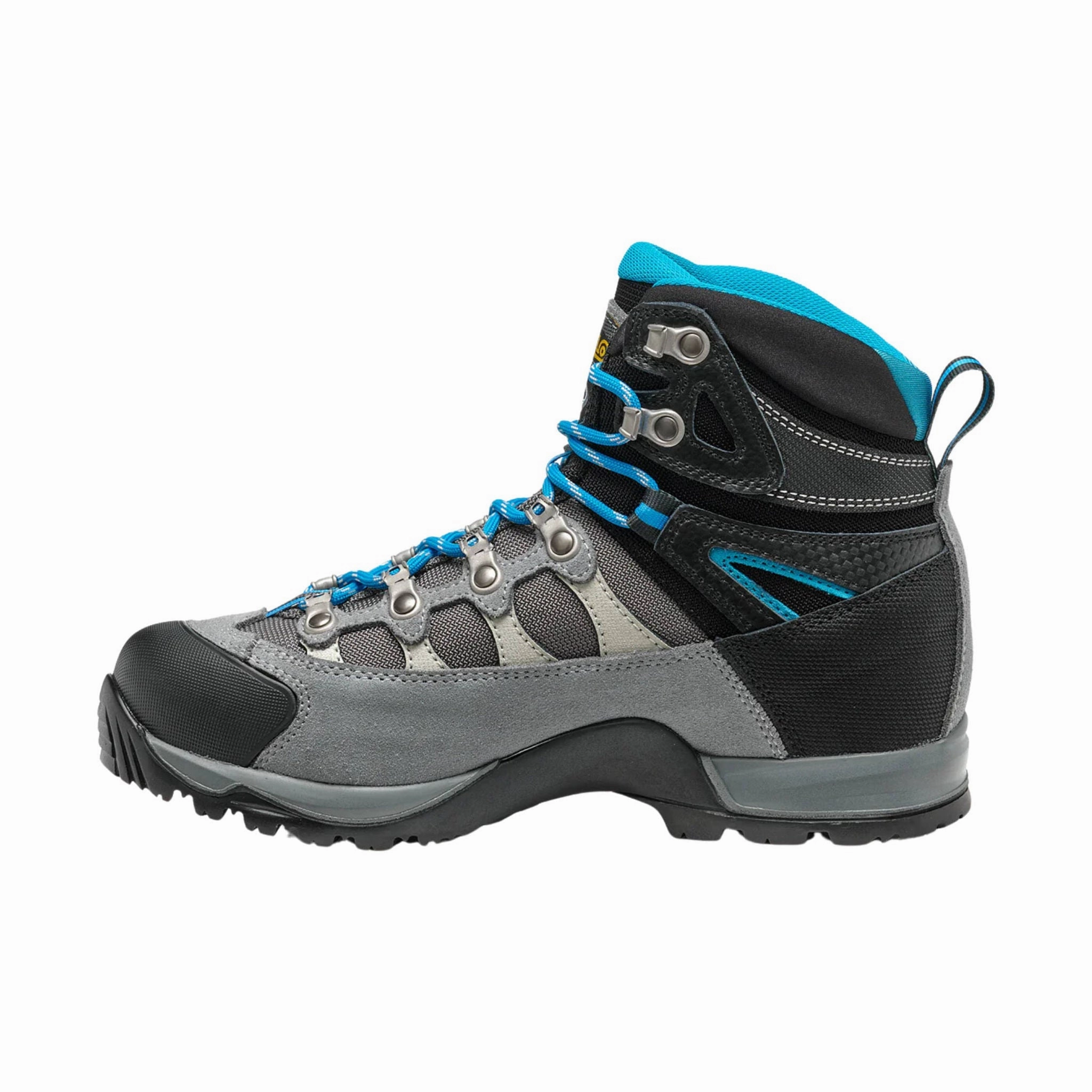 Asolo Women's Stynger GTX Hiking Boot - Cloud Grey/Stone Reinforced Form Morning Walk Hard Trail