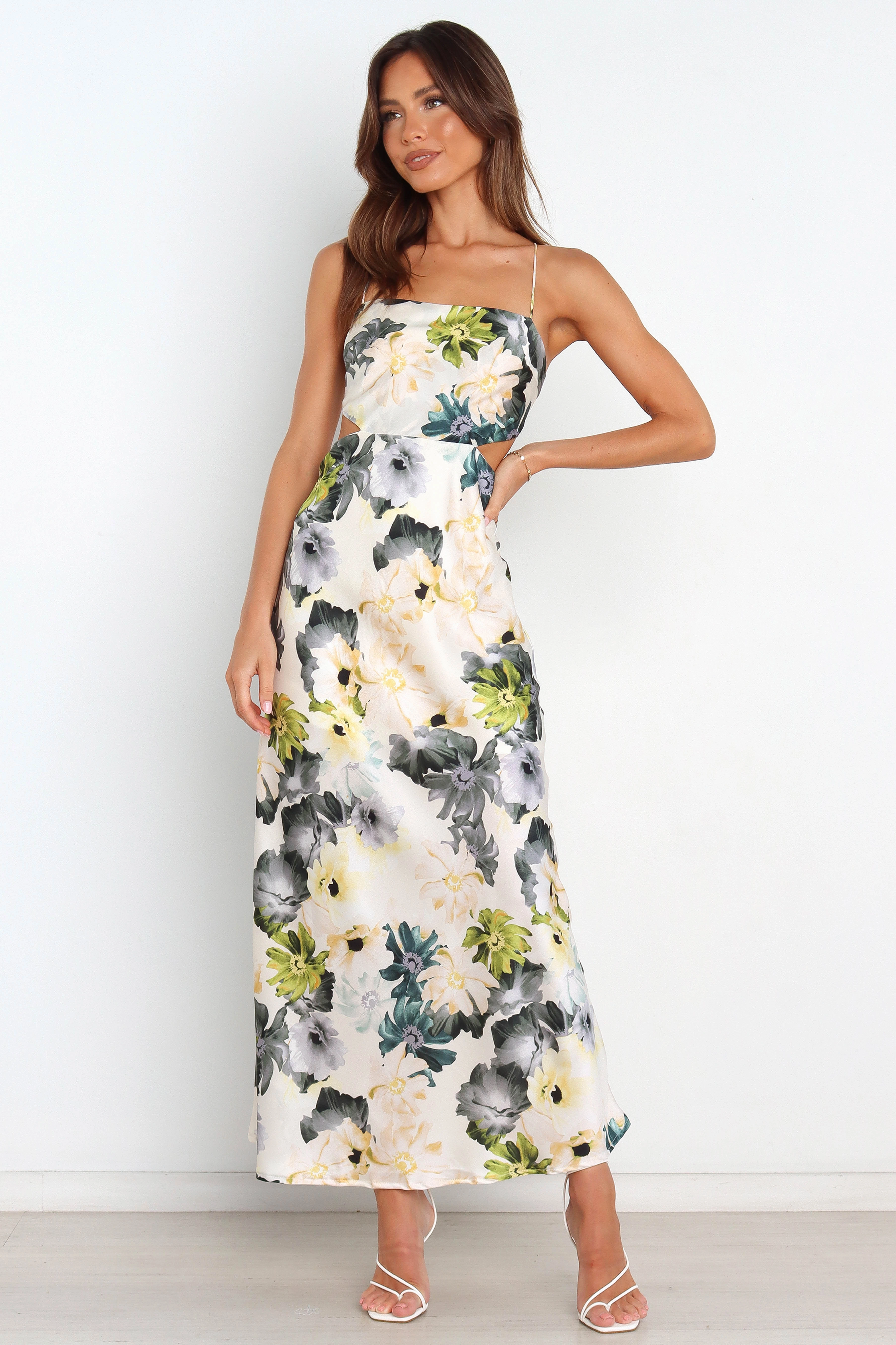 Cocktail Ready Clean Cut Jayne Dress - Floral