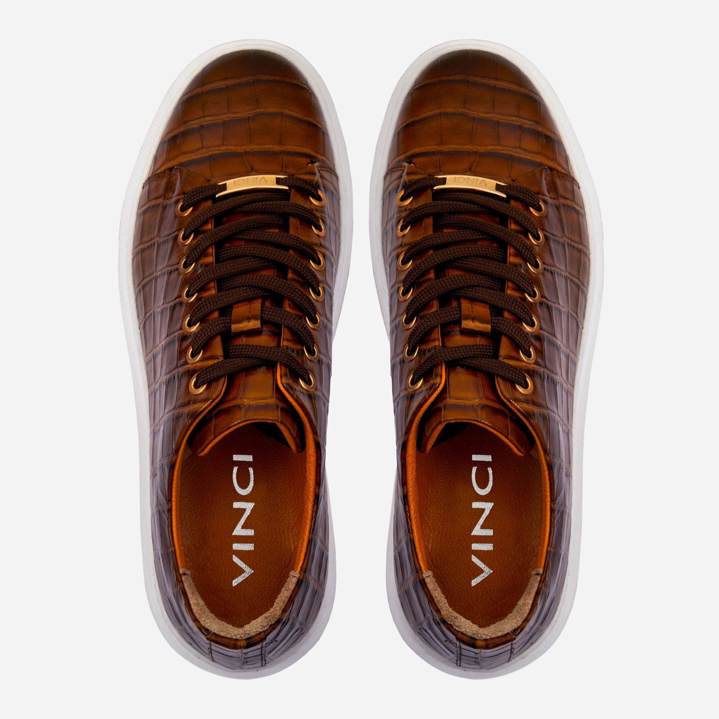 Balanced Control The Dublin Tan Leather Men Sneaker