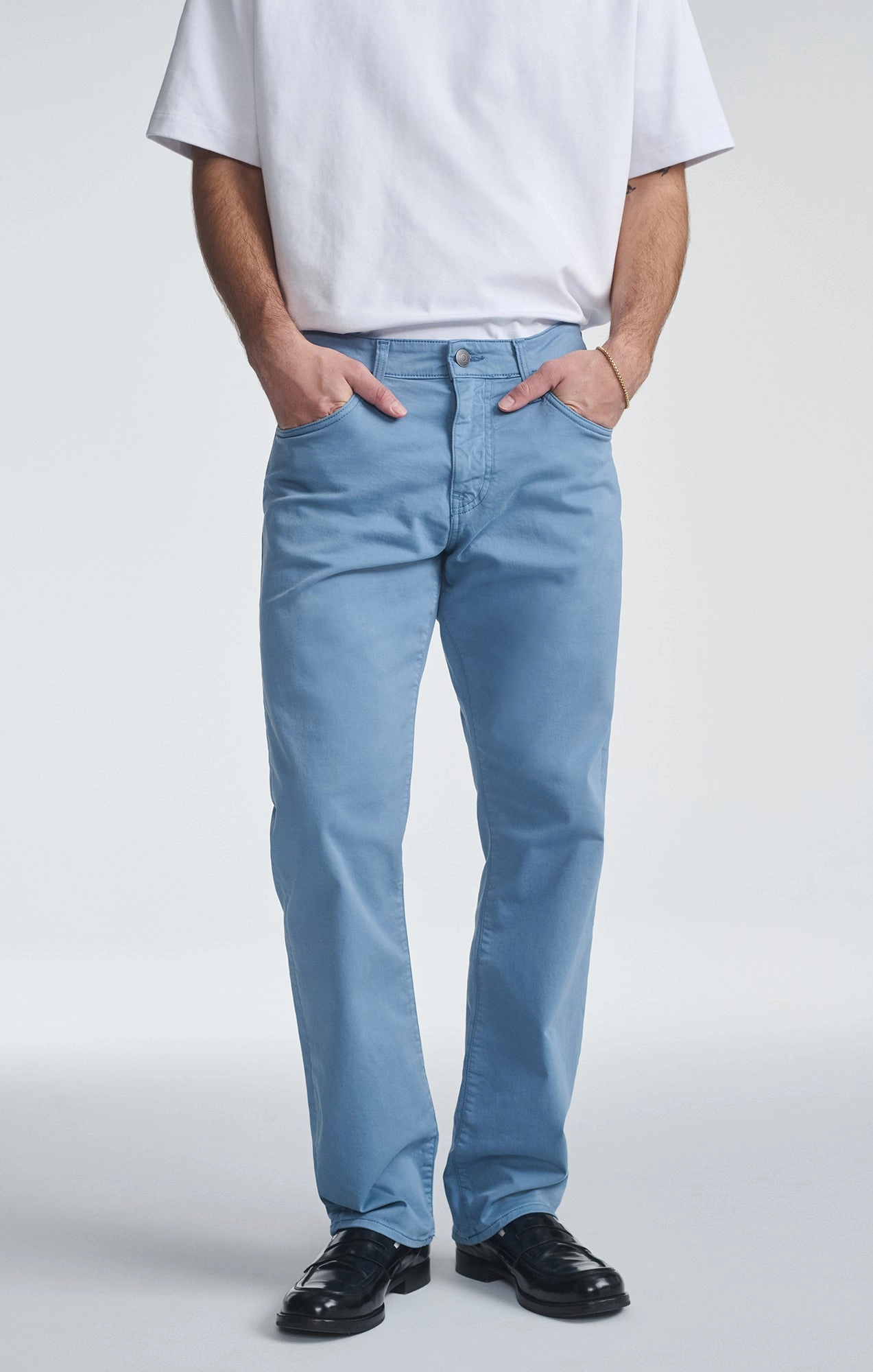 Sporty Function Organic Cotton MATT RELAXED STRAIGHT LEG IN RIVIERA TWILL