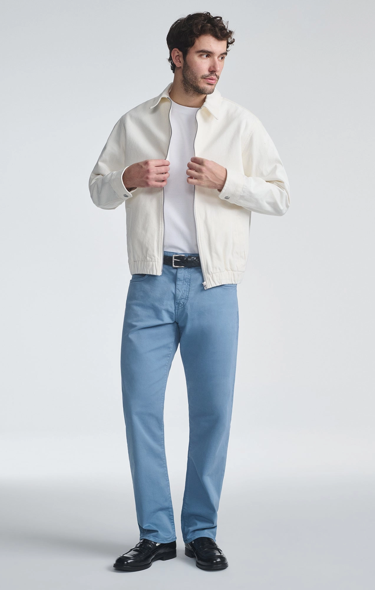 MATT RELAXED STRAIGHT LEG IN RIVIERA TWILL SecureZipperClosures