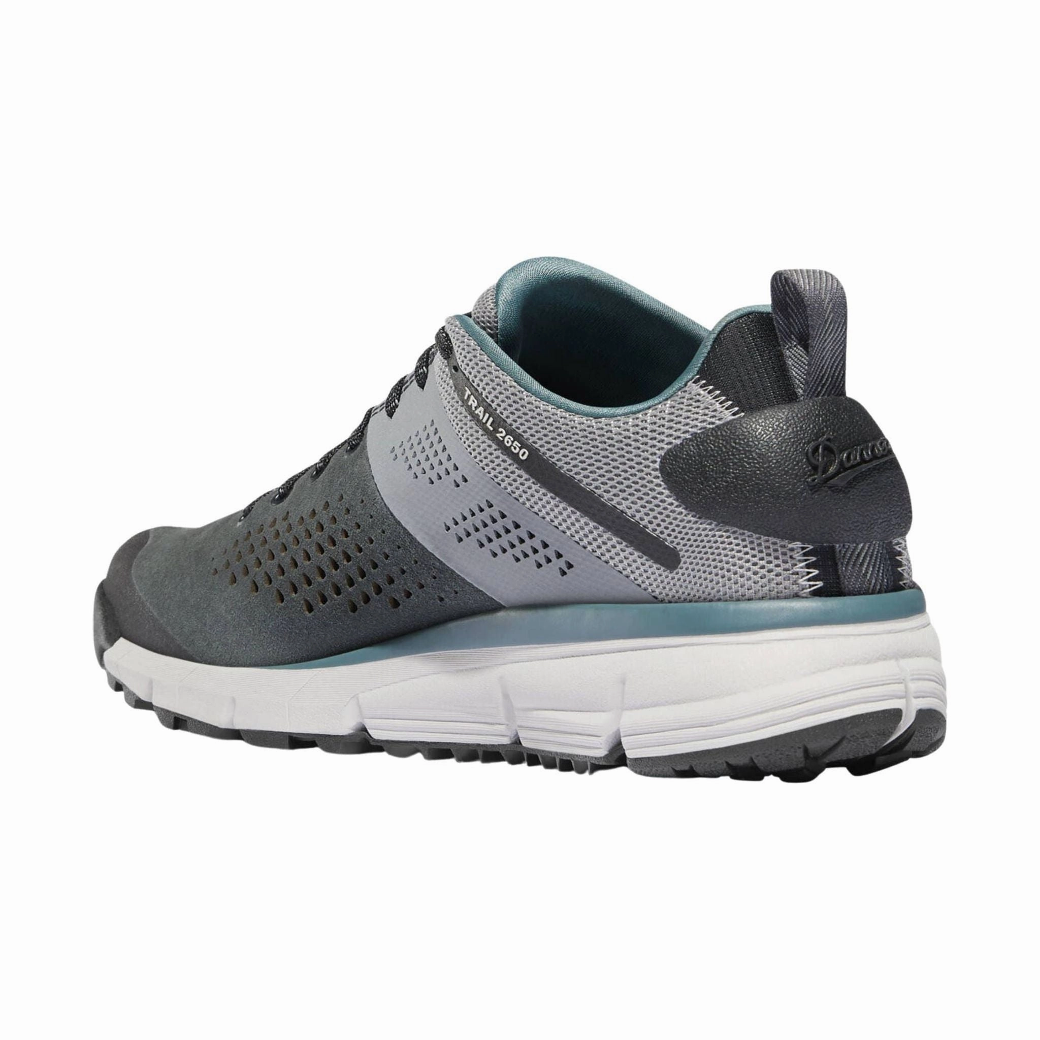 Danner Men's Trail 2650 Hike Shoes - Charcoal/Goblin Blue Tuned Rocker Geometry