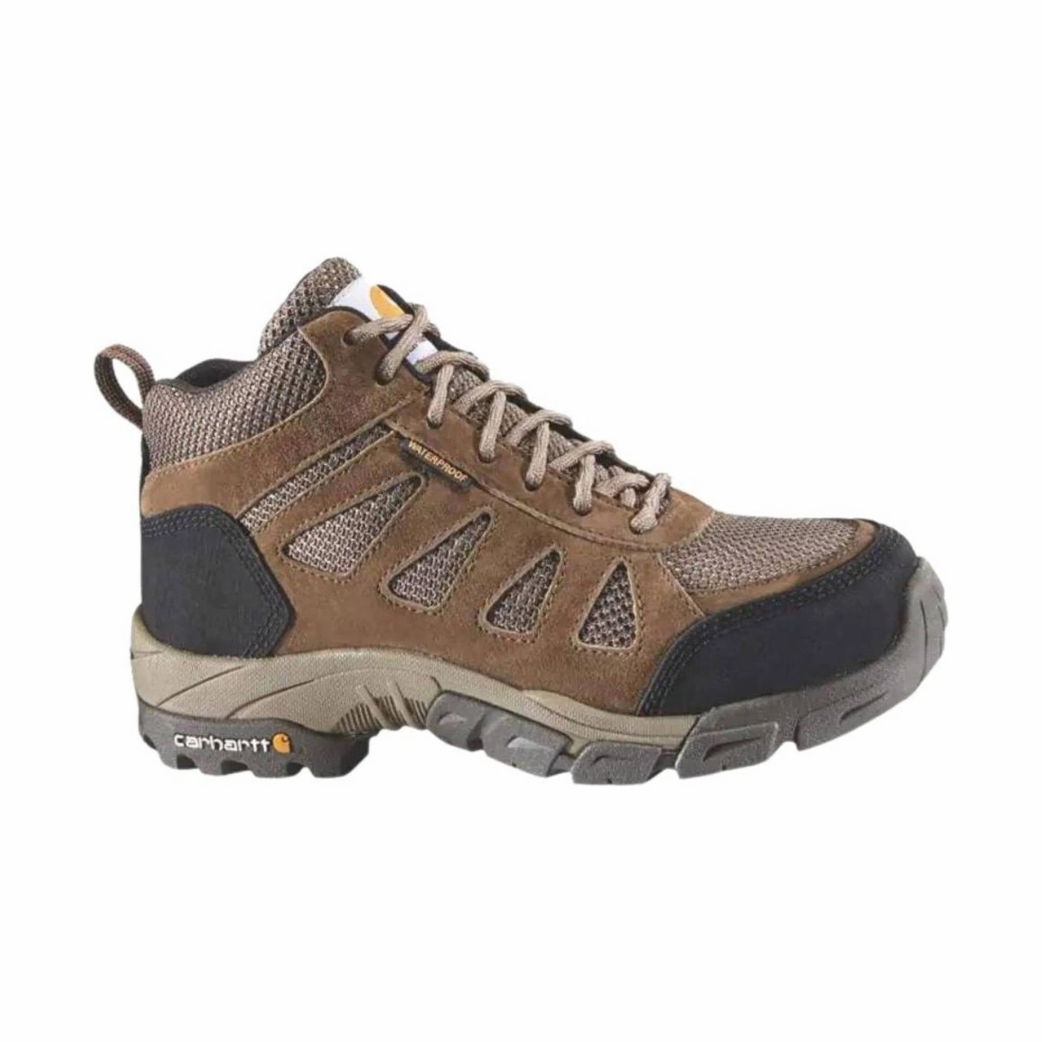 Carhartt Women's Mid Lightweight Safety Carbon Toe Work Hiker - Tarmac pack light