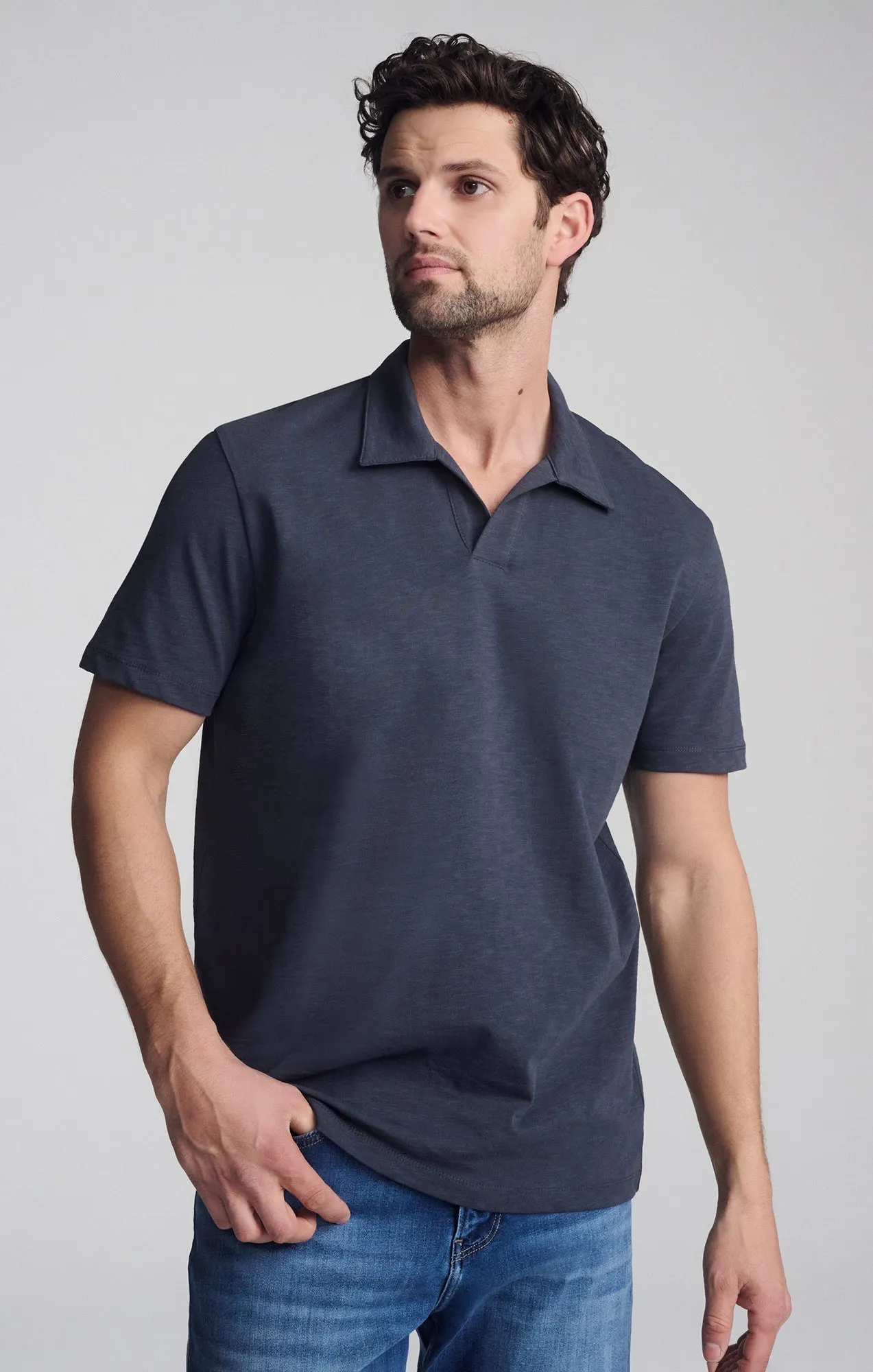 Everyday Wear Casual Chic POLO SHIRT IN INDIA INK