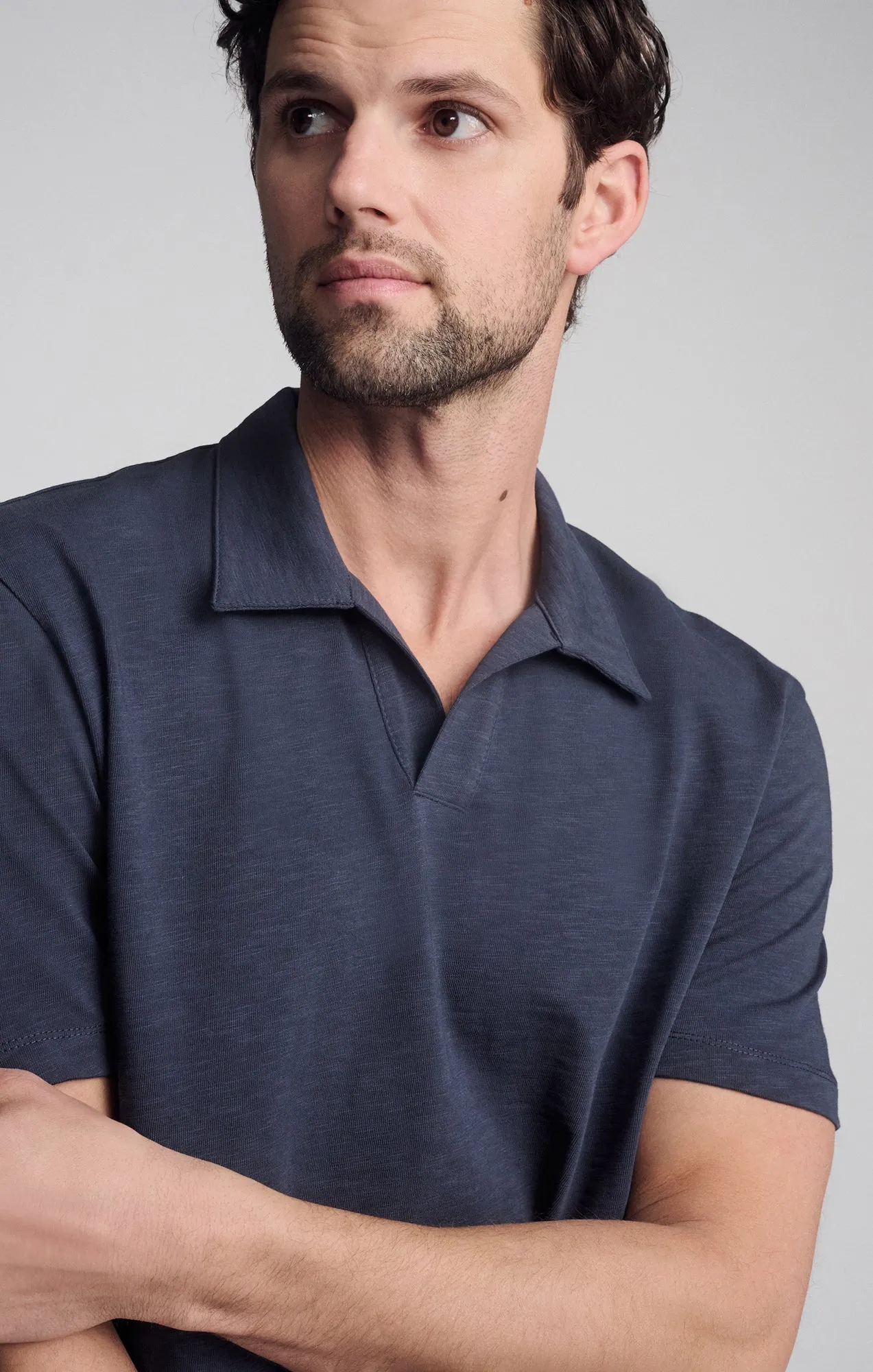 Non Chafe Seams POLO SHIRT IN INDIA INK