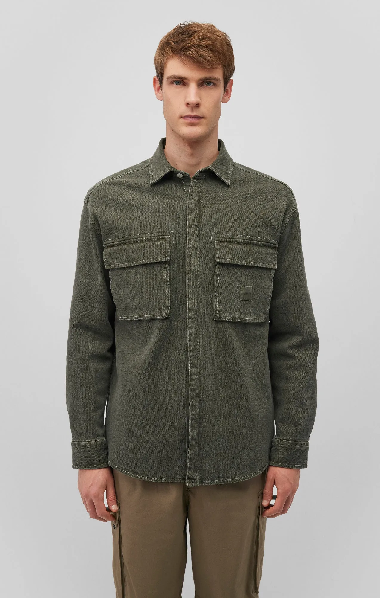 DOUBLE POCKET OVERSHIRT IN CLIMBING IVY Weekend Casual