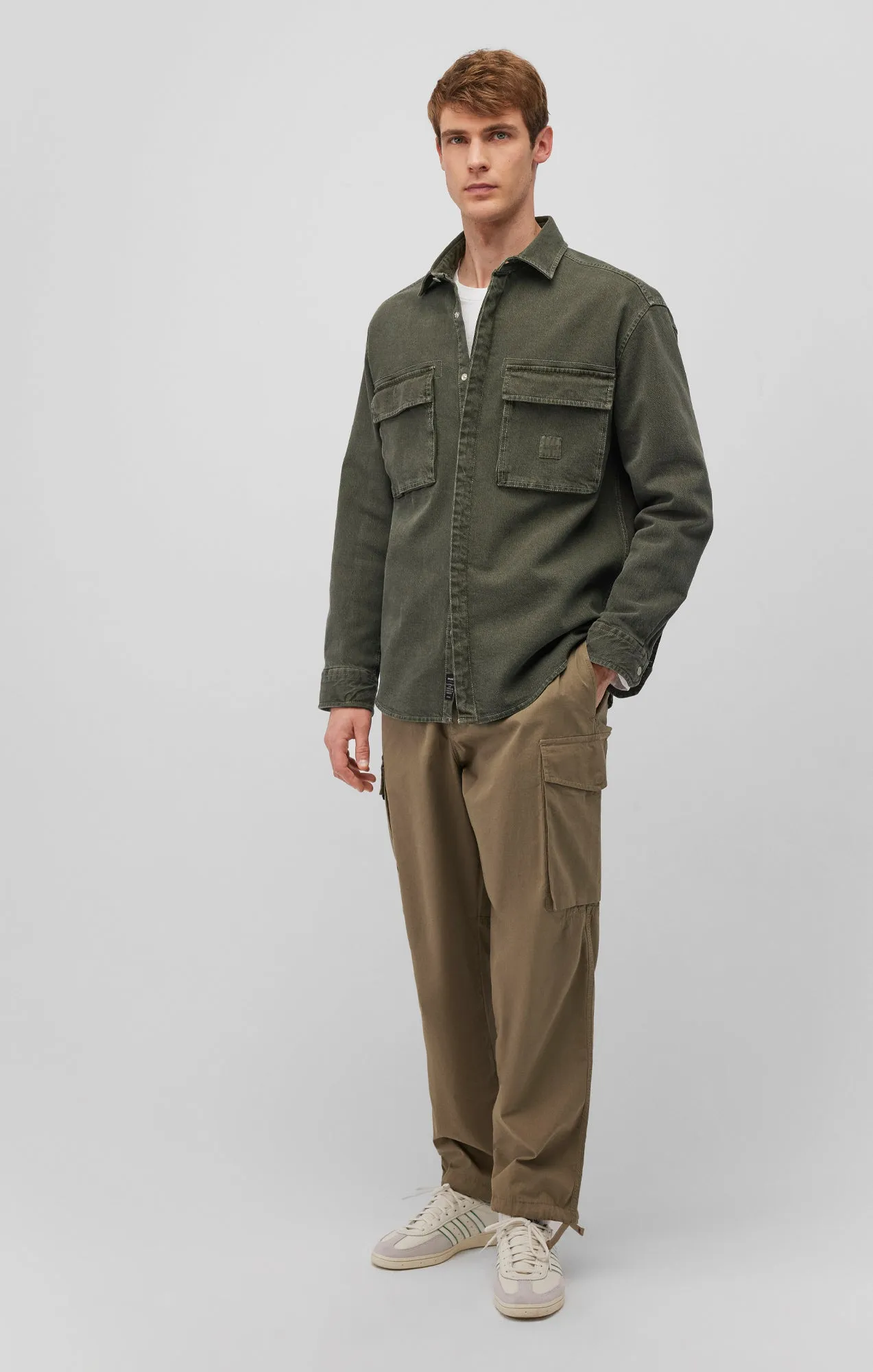 Quick-Dry DOUBLE POCKET OVERSHIRT IN CLIMBING IVY