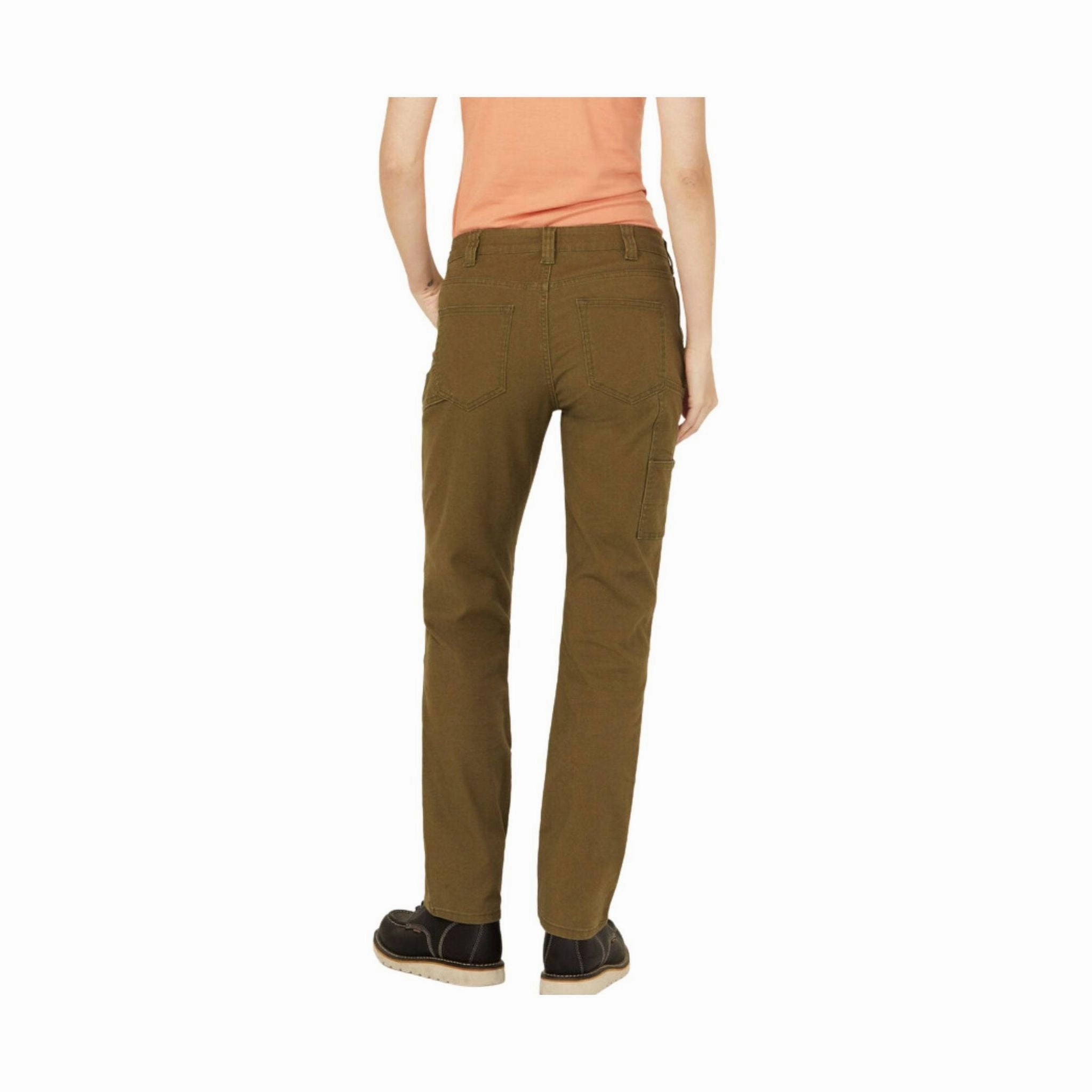 Dovetail Women's Go To Pant - Kelp Green Side Pockets