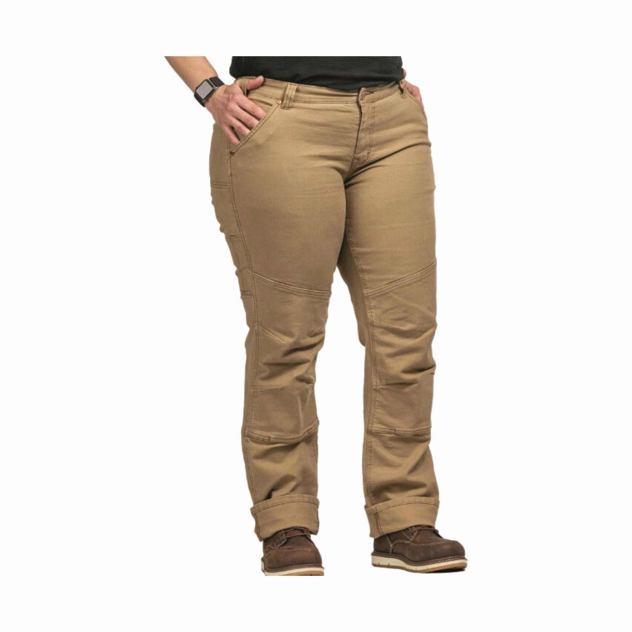 Neutral Fit Dovetail Women's Go To Pant - Sawdust Brown