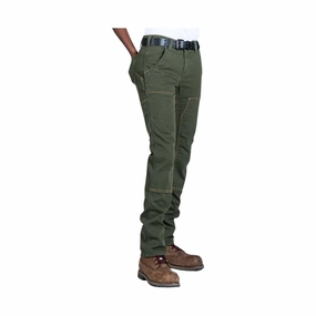 Dovetail Women's Maven X Pant - Moss Green Smart Utility snag resistant