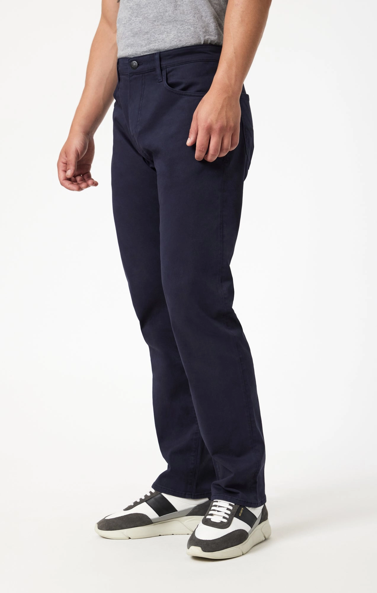 No Gap Waistband No Irritation Seams ZACH STRAIGHT LEG IN DARK NAVY CASUAL TWILL