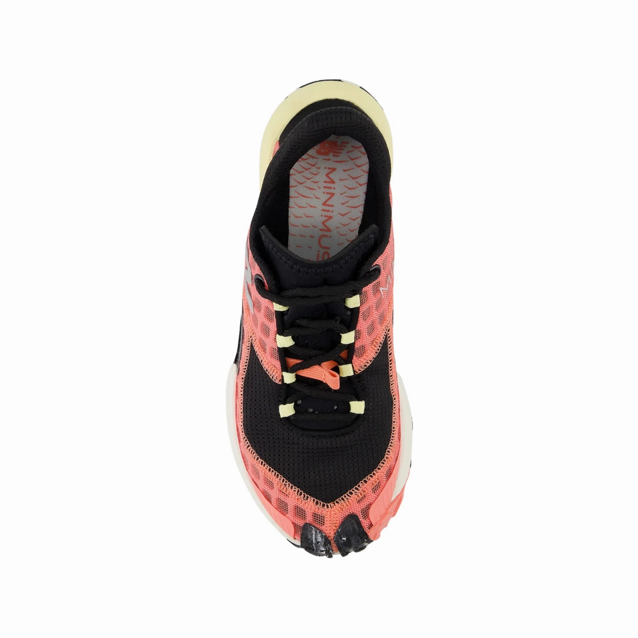 Dynamic Cushioning System New Balance Women's Minimus Trail Running Shoes - Sunfade Red / Black