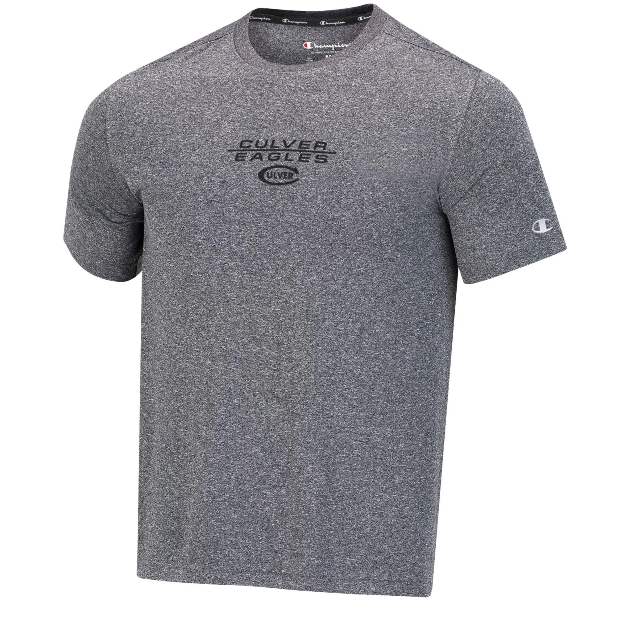 Men's Champion Impact Tee - Dark Smoke Grey Athletic Fit