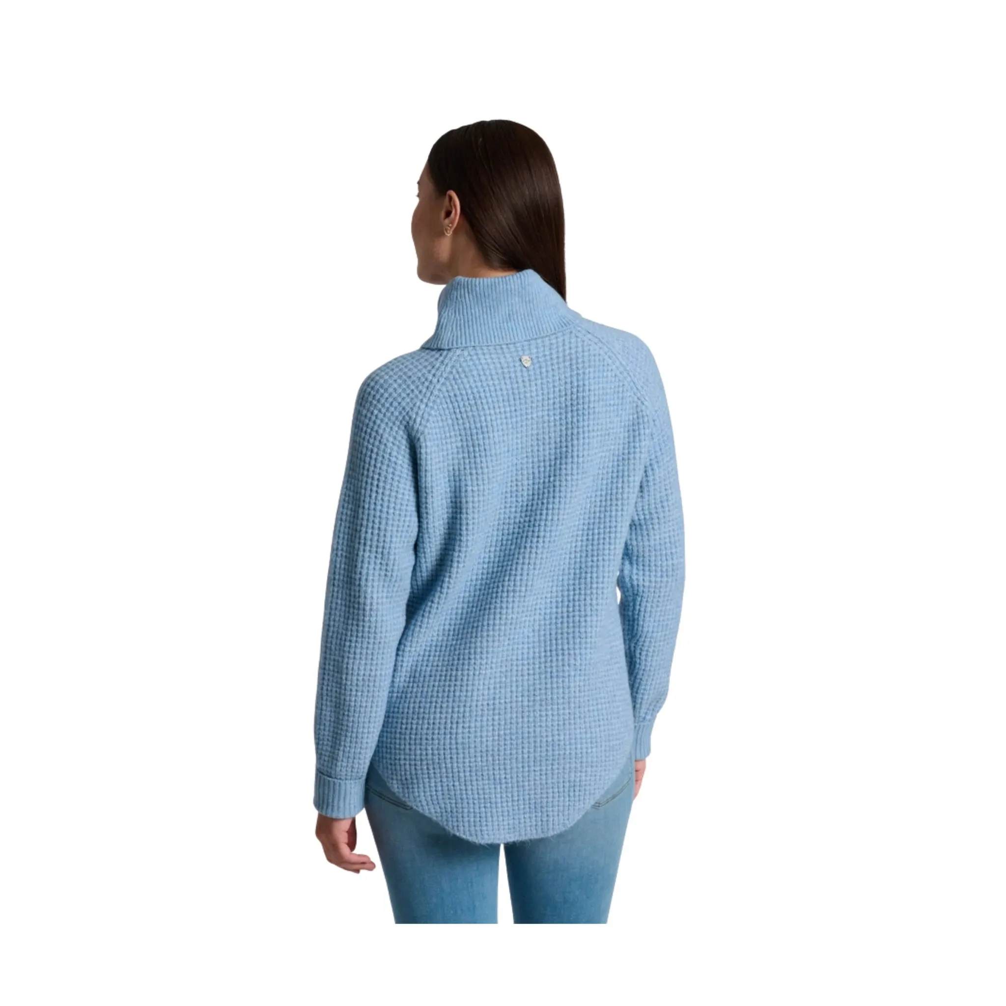 Kuhl Women's Sienna Sweater - Winter Sky quick-drying sock accents