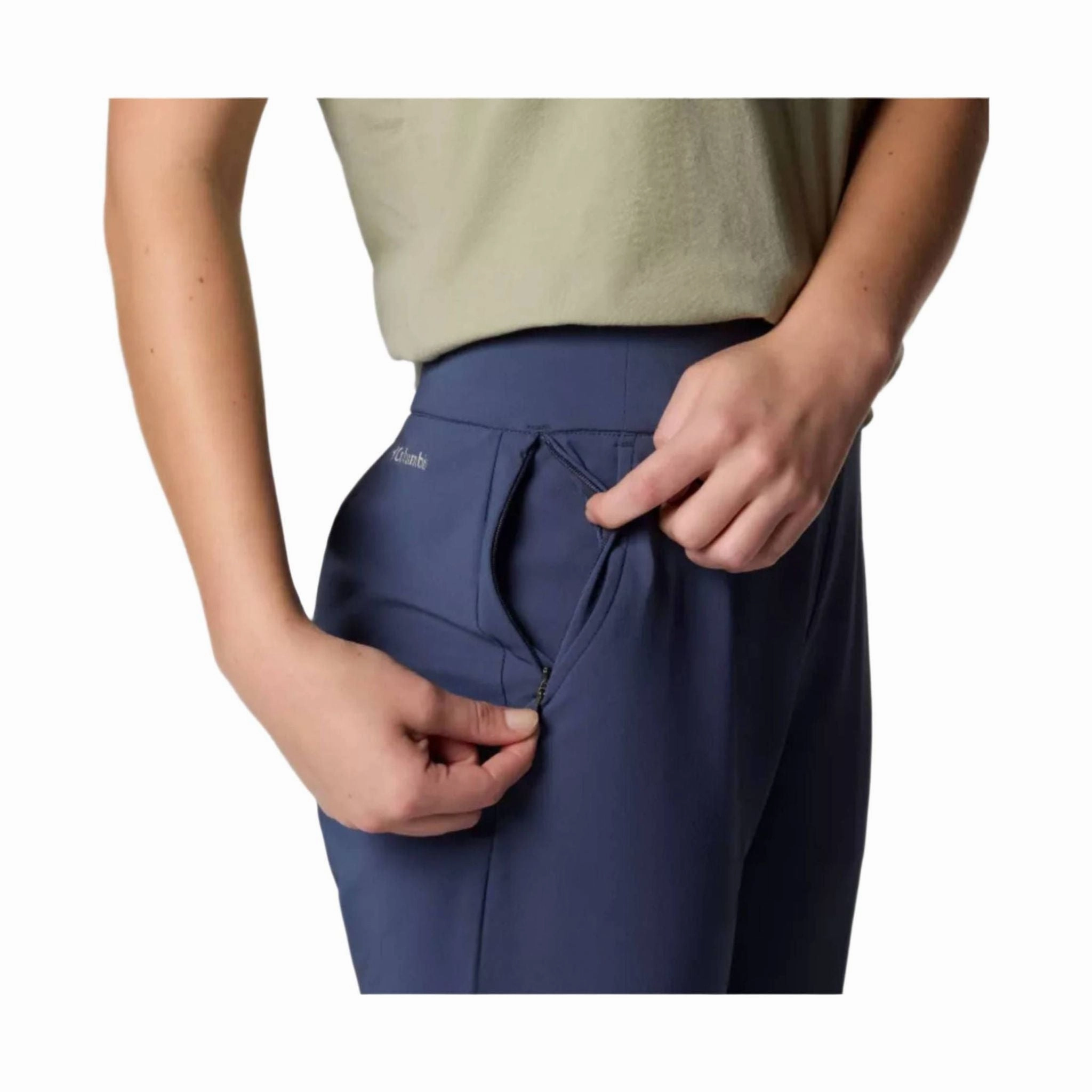 Columbia Women's All Seasons Capri Pants - Nocturnal High Durability Stitching